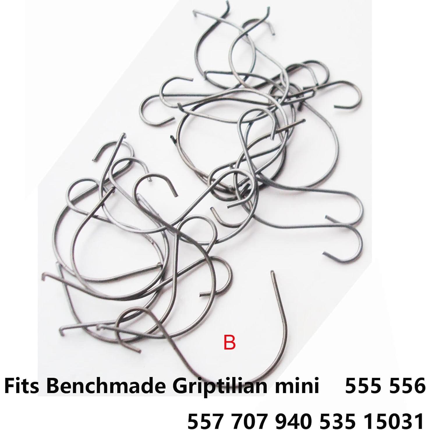 Resortes de Reemplazo AOHOCA para Cuchillo Griptillian Mini - 10 Pares