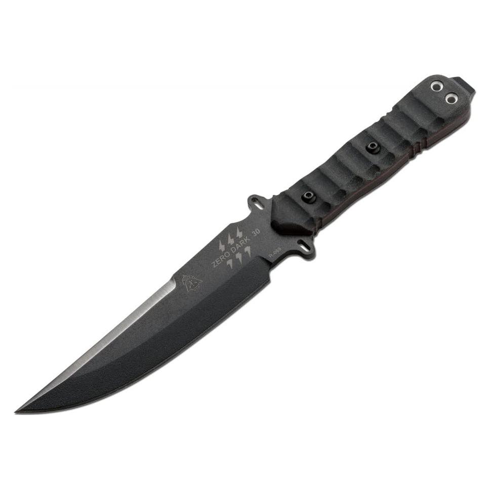 Cuchillo TOPS Cero Oscuro 30 cm Acero Carbono Full Tang