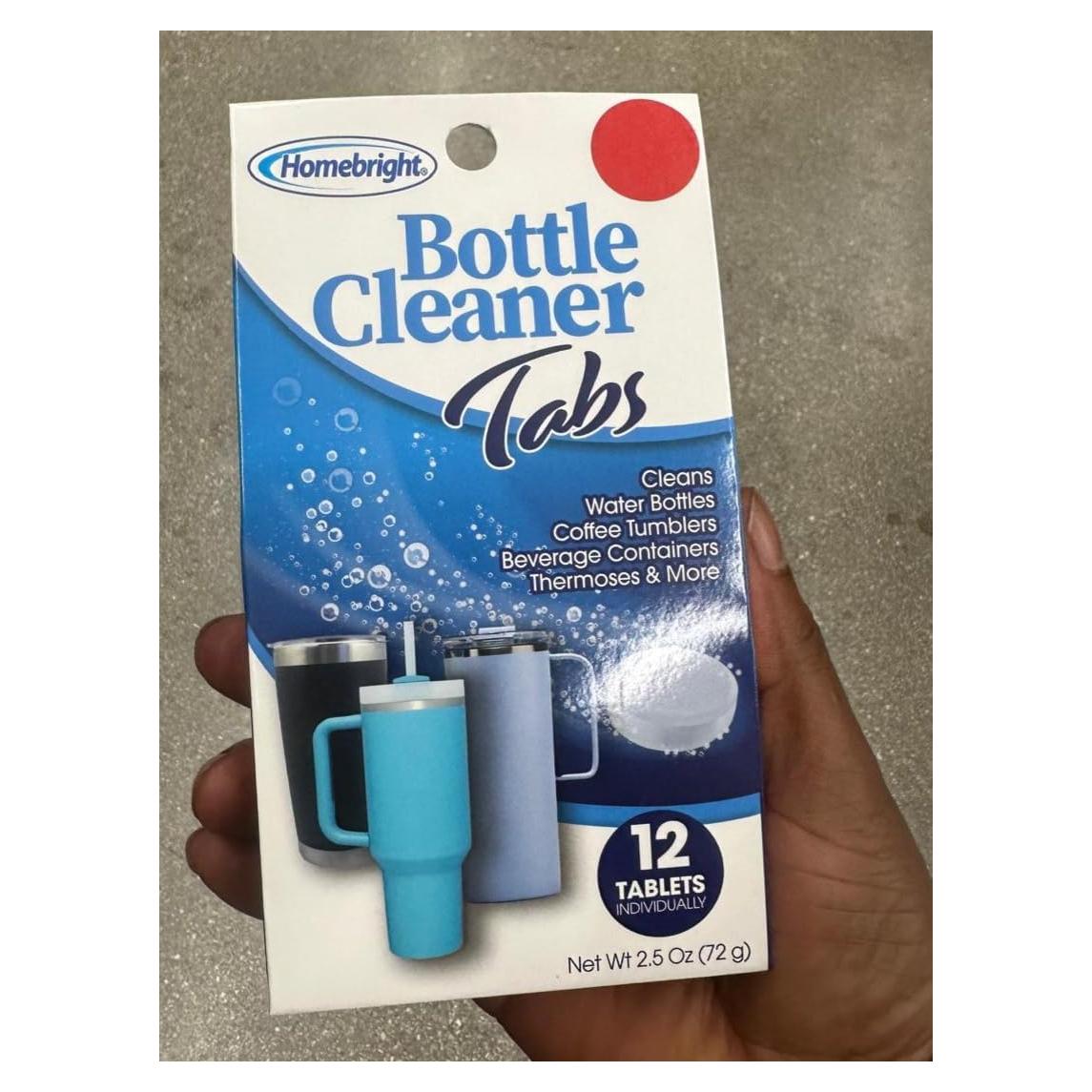 Paquete de 12 tabletas limpiadoras efervescentes Homebright