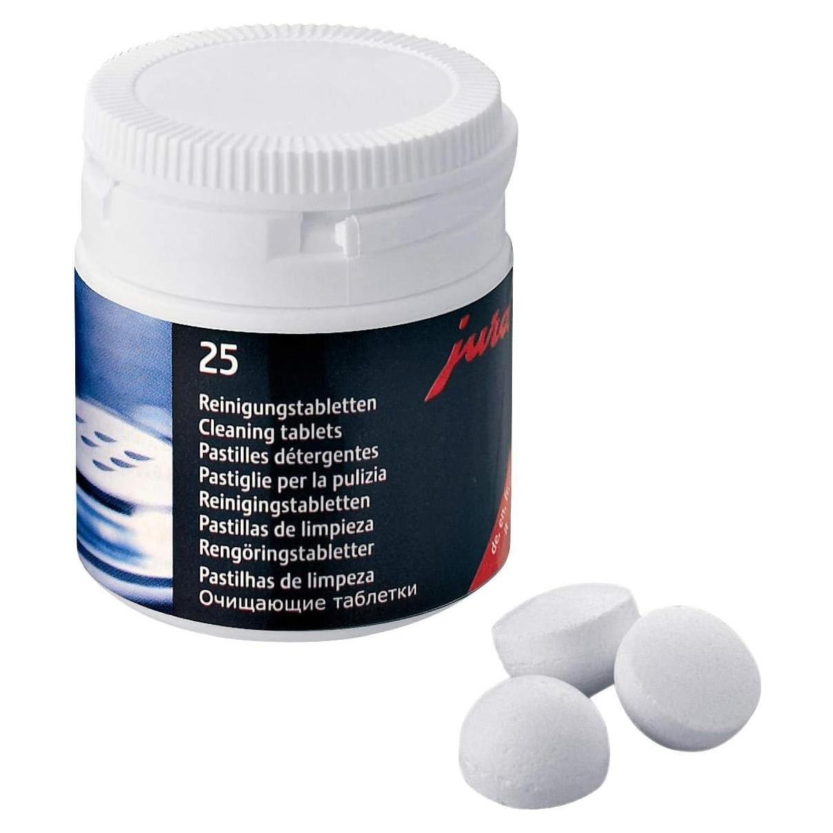 Tabletas de limpieza 2 fases Jura para café 75 unidades