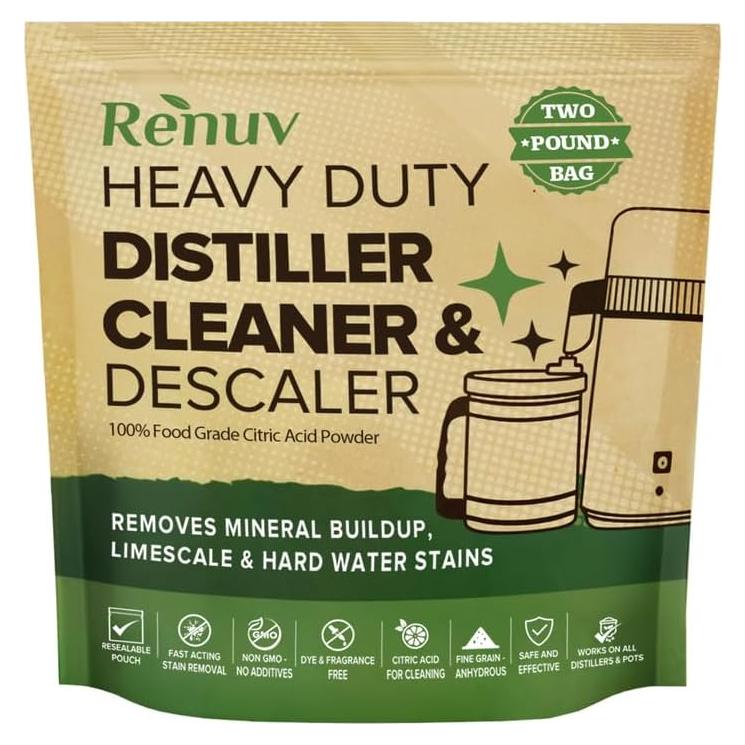 Ácido Cítrico Desincrustante Renuv 2LB - Limpieza Ecológica