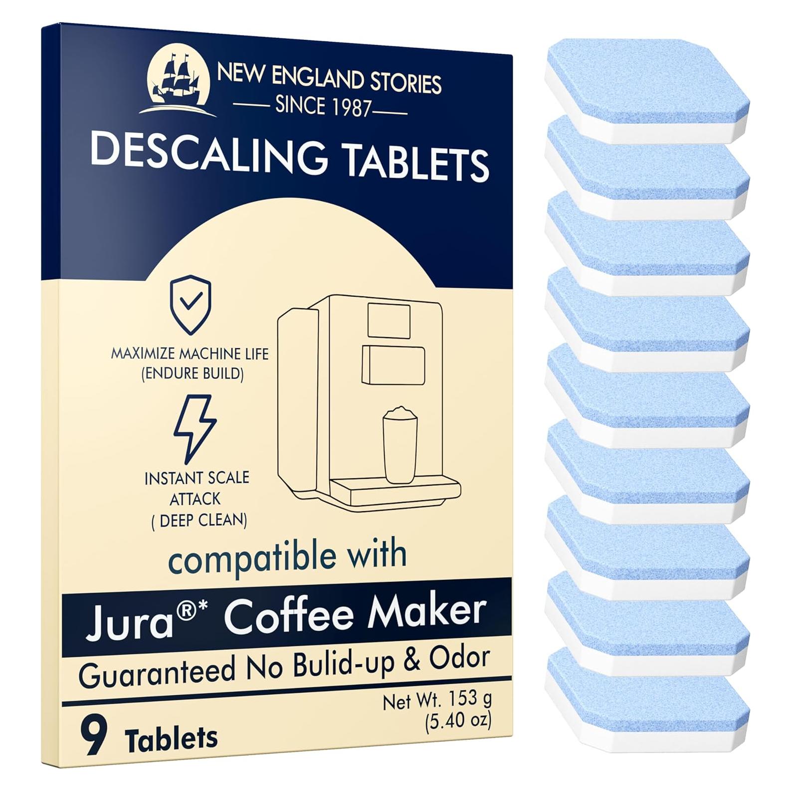 Tabletas Descalcificadoras New England Stories - 9 Unidades