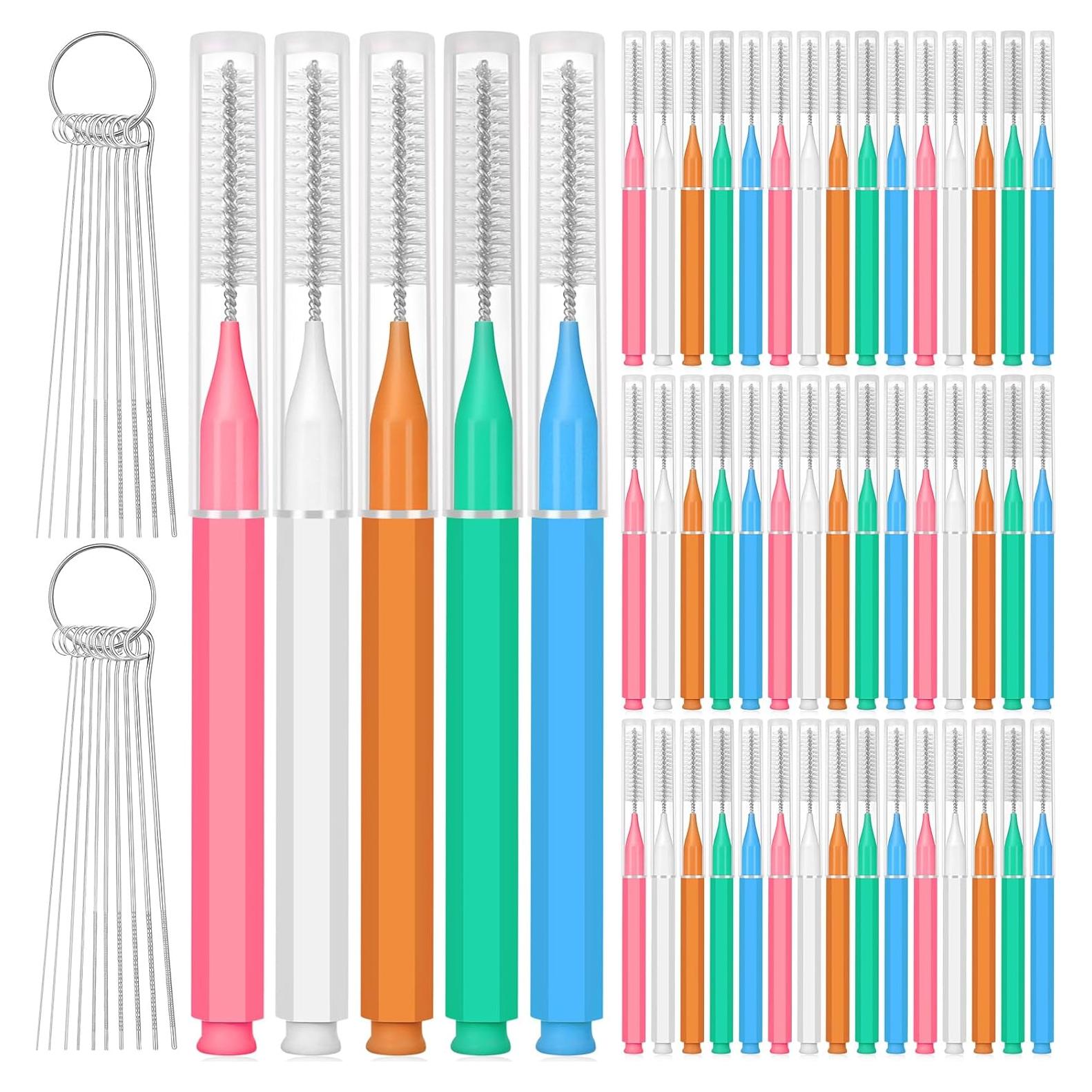 Kit de Limpieza de Cabezal de Ducha MAPVOLUT 70-en-1 con 50 Cepillos y 20 Puntas