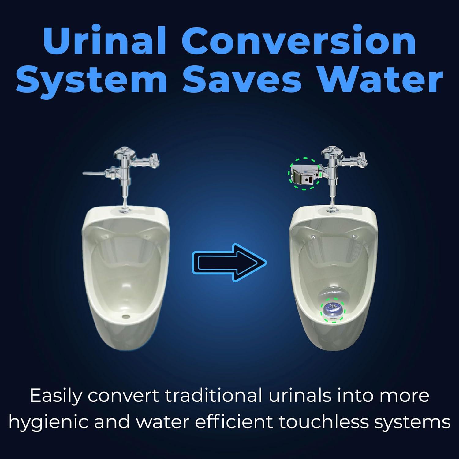 Sistema de Conversión Urinarios Falcon - Eficiente y Sin Contacto