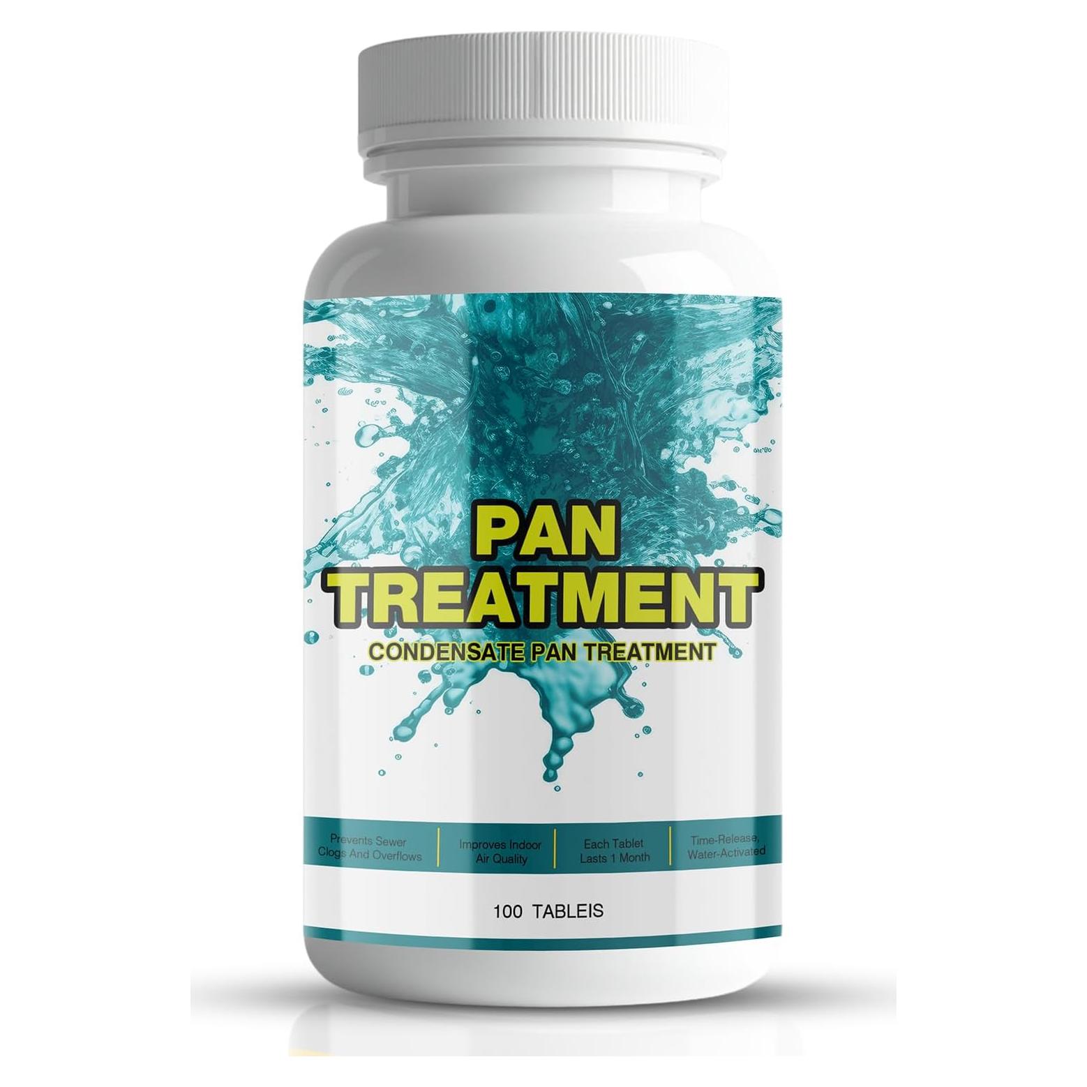 100 Tabletas Limpiadoras de Drenaje A/C Qoddxx - Sin Residuo