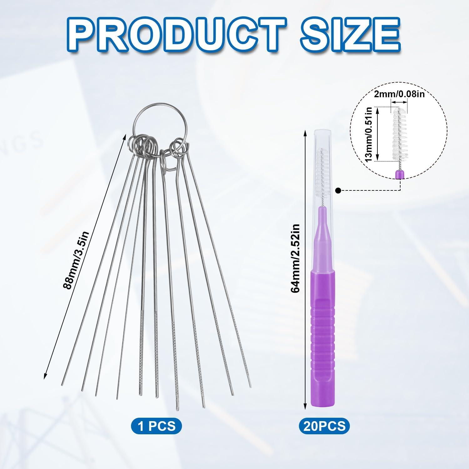30 Herramientas de Limpieza de Cabezal de Ducha XIHIRCD