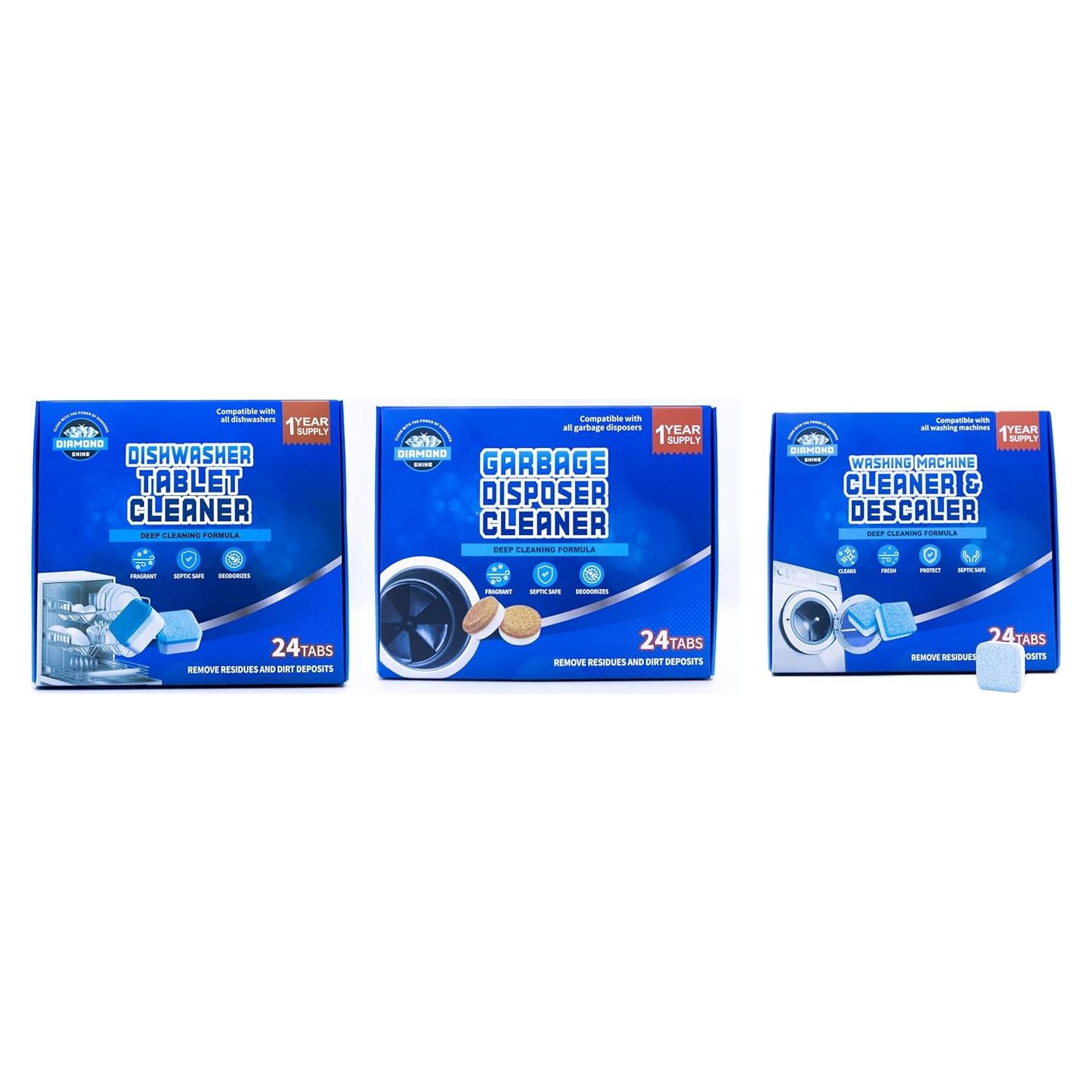 Limpiador de Electrodomésticos Diamond Shine - 72 Tabletas