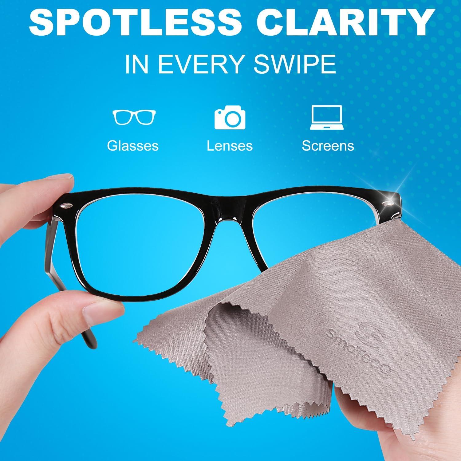 Paquete de 32 Paños de Microfibra SmoTecQ 19.99x16.89 cm