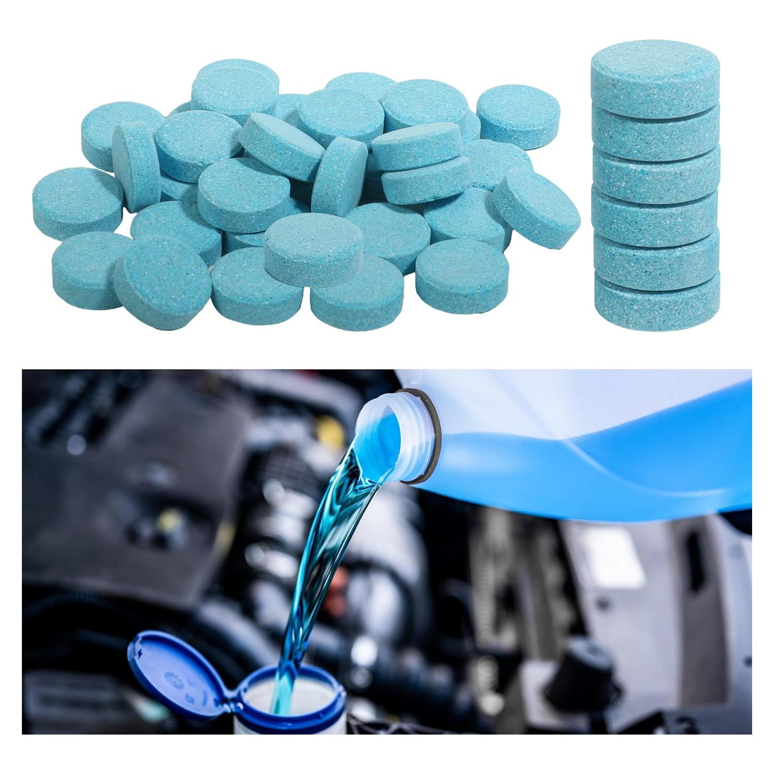 30 Tabletas Limpiaparabrisas SCUARI - Eficaz y Compacto