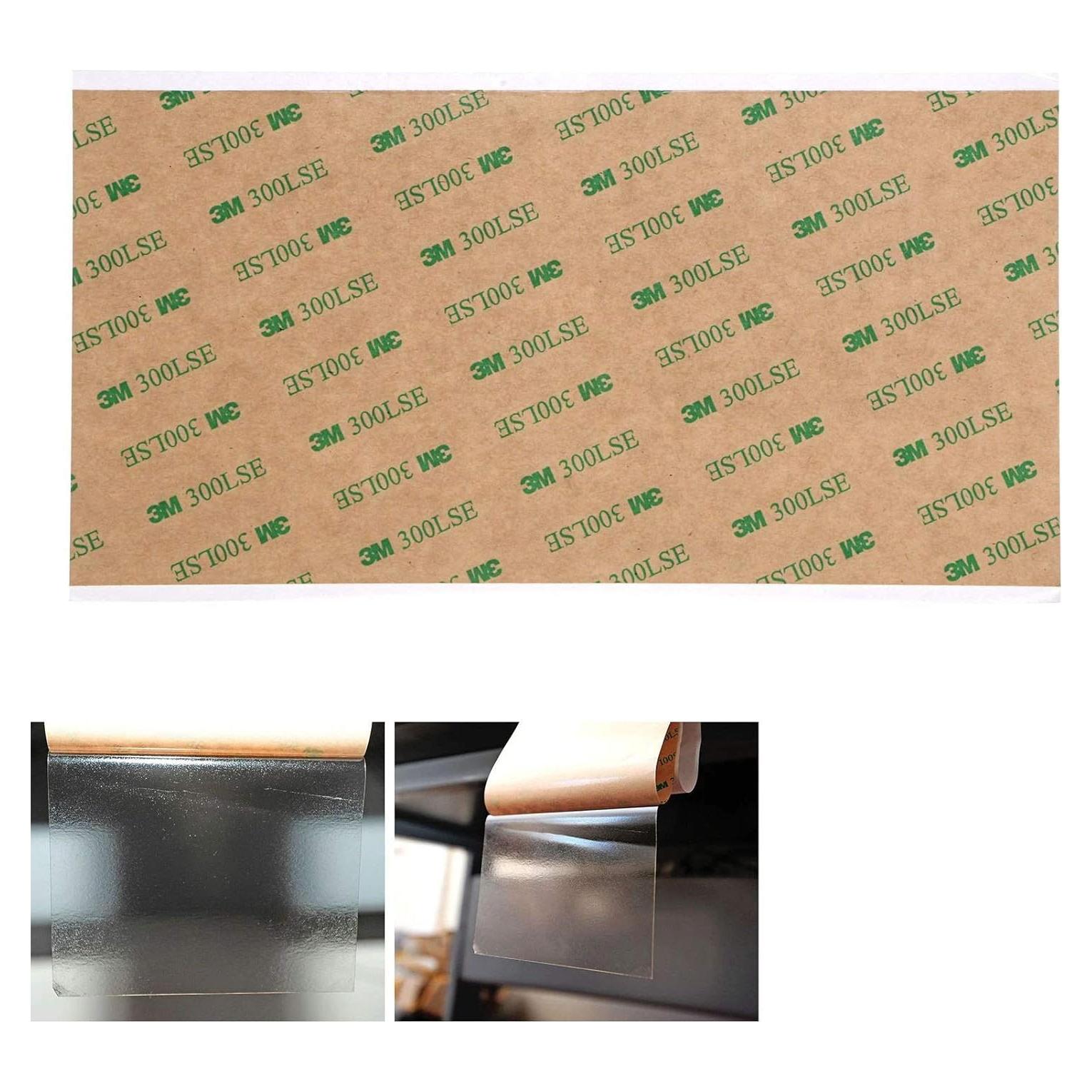 Hoja Adhesiva Doble Cara 3M 300LSE 100mm x 200mm Alta Resistencia