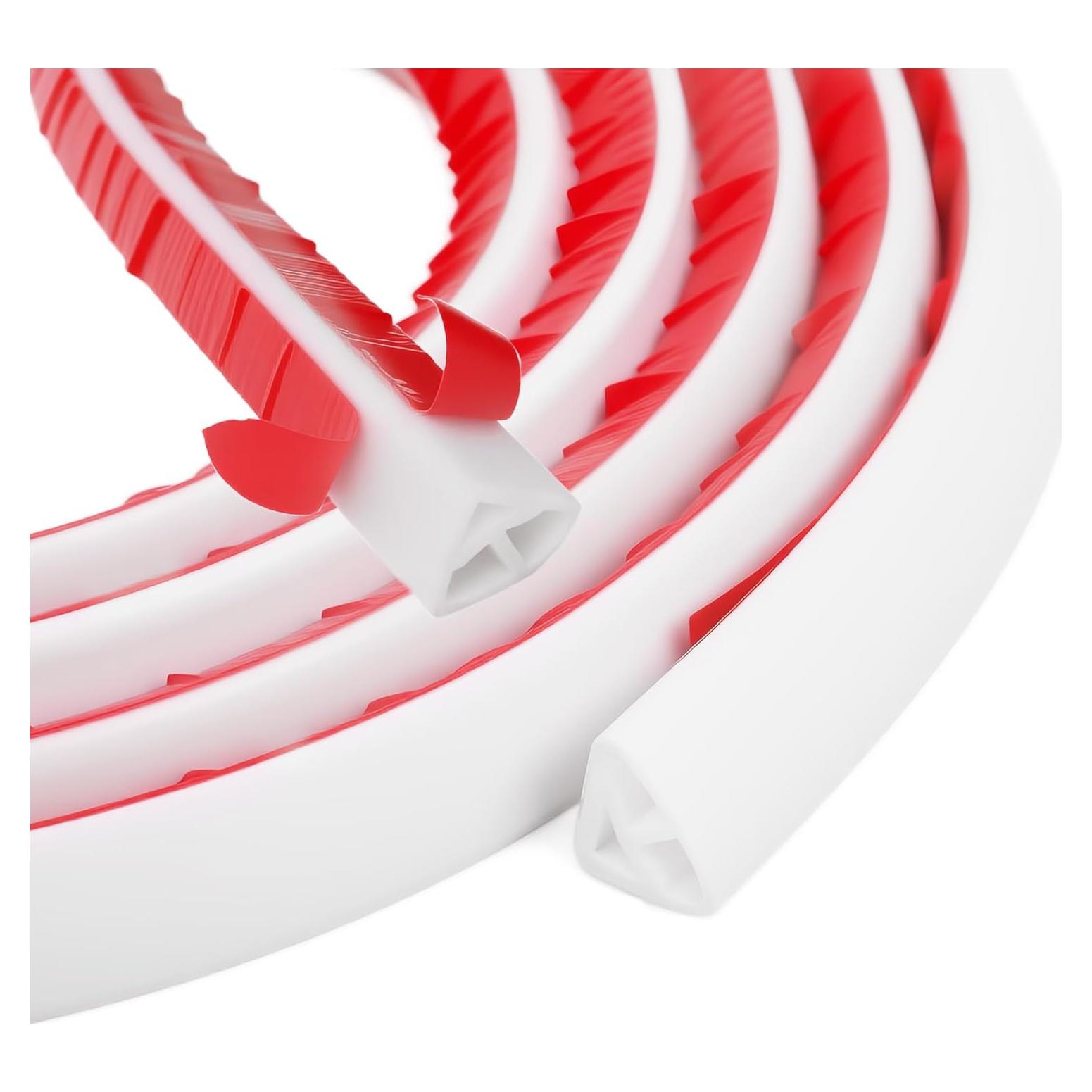 Moldura Cuarterón Flexible DADERXY 3m para Piso y Pared