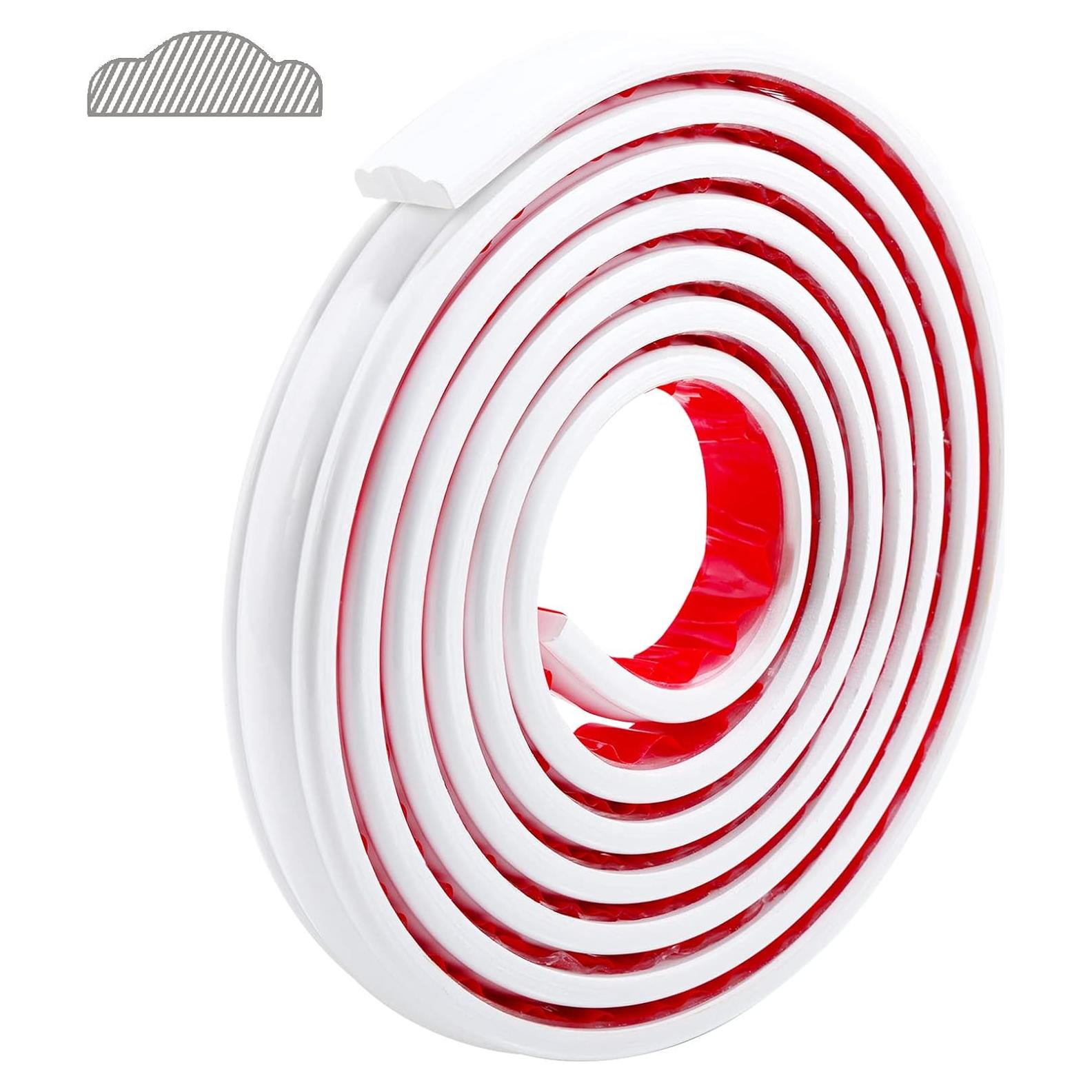 Moldura Autoadhesiva Gaahing 3m x 2.8cm Decoración DIY Blanca