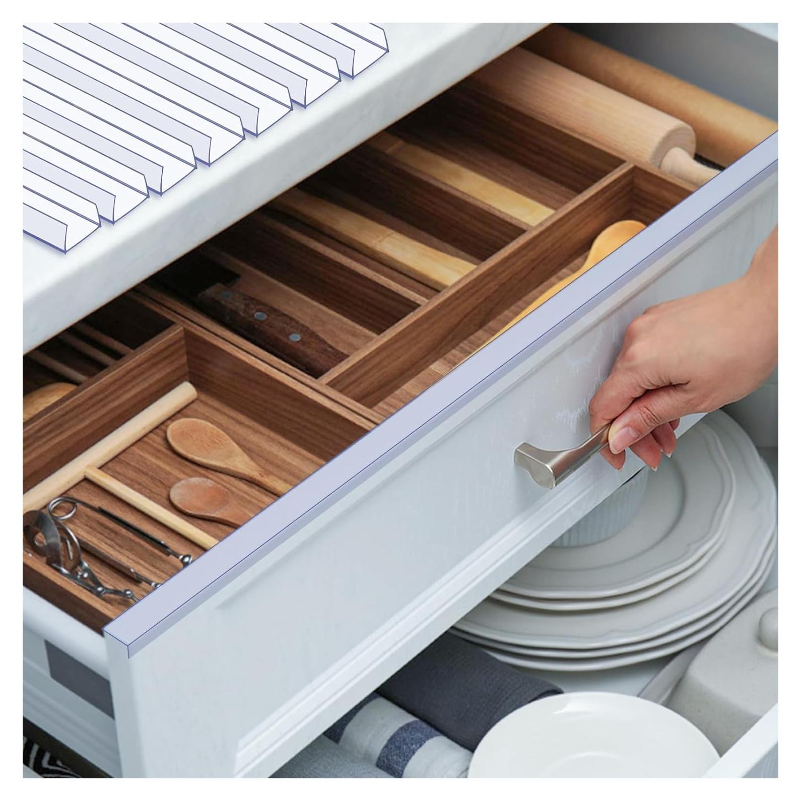 10 Protectores de Borde de Gabinete 45.7cm x 1.9cm CHolic