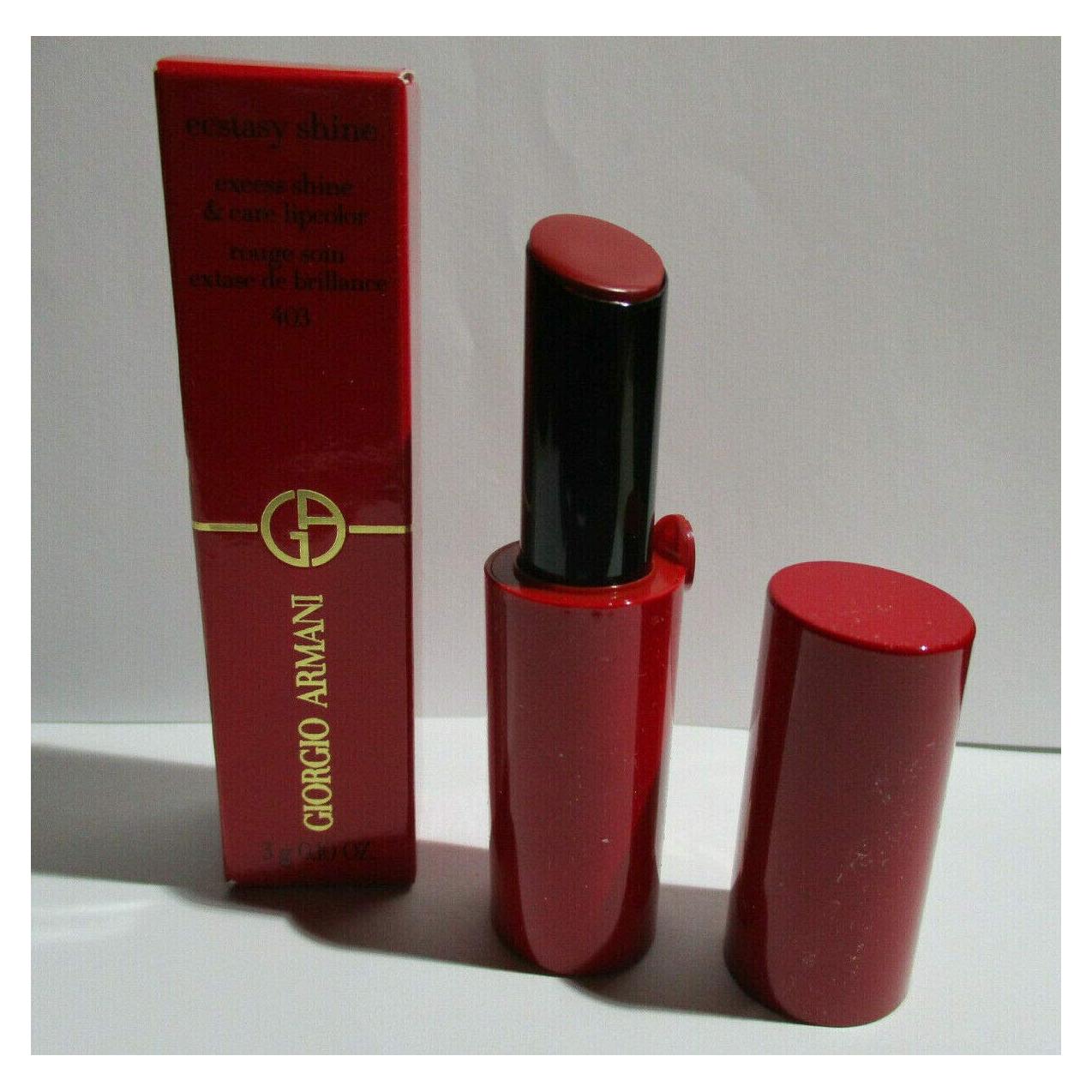 Labial Giorgio Armani Ecstasy Shine #403 Scarlatto Excess