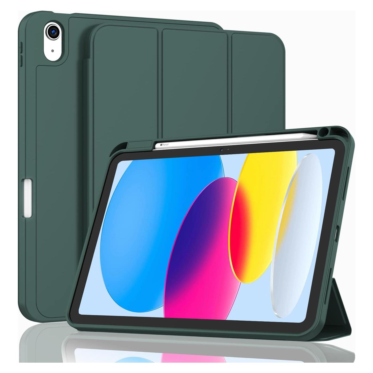 Funda ZryXal para iPad 10.9" 10ª Gen 2022 con Soporte Lápiz