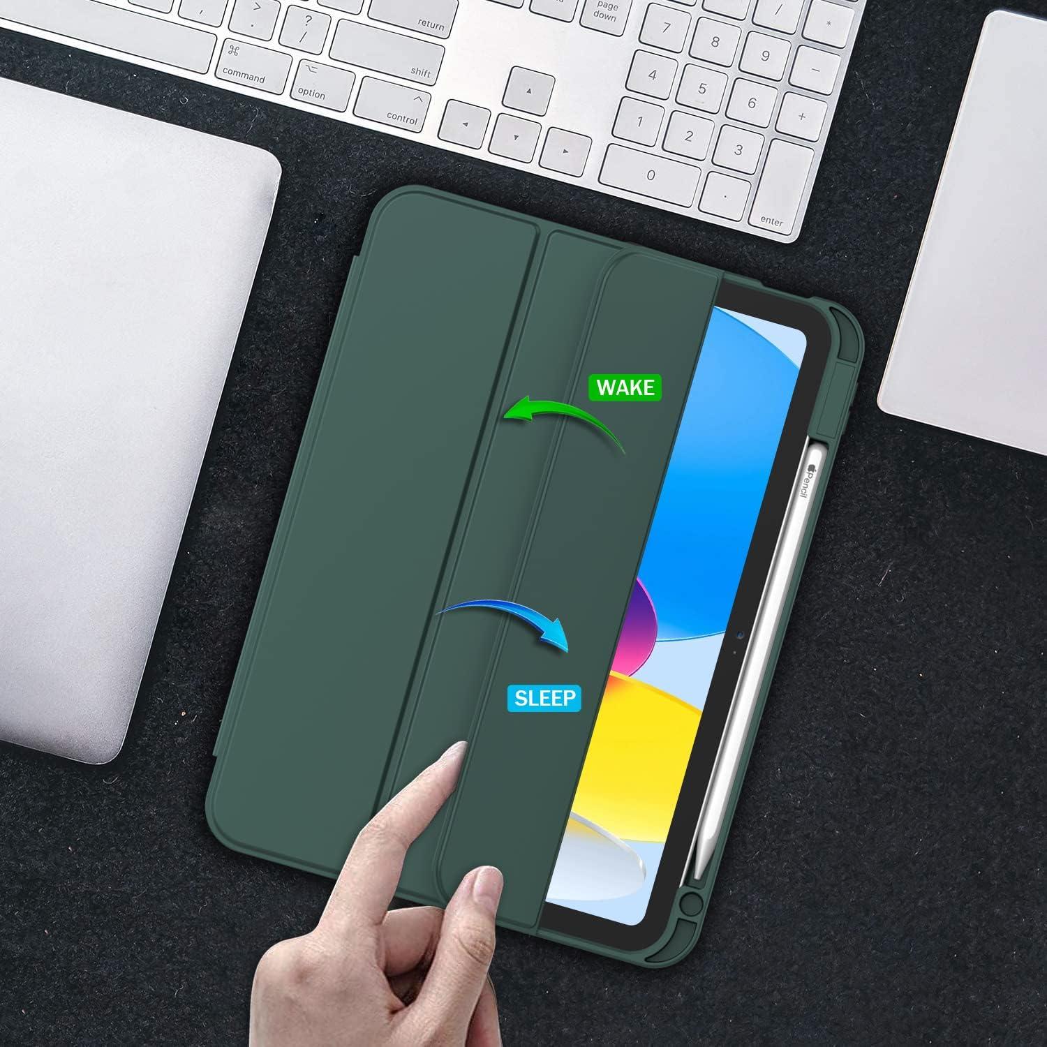 Funda ZryXal para iPad 10.9" 10ª Gen 2022 con Soporte Lápiz