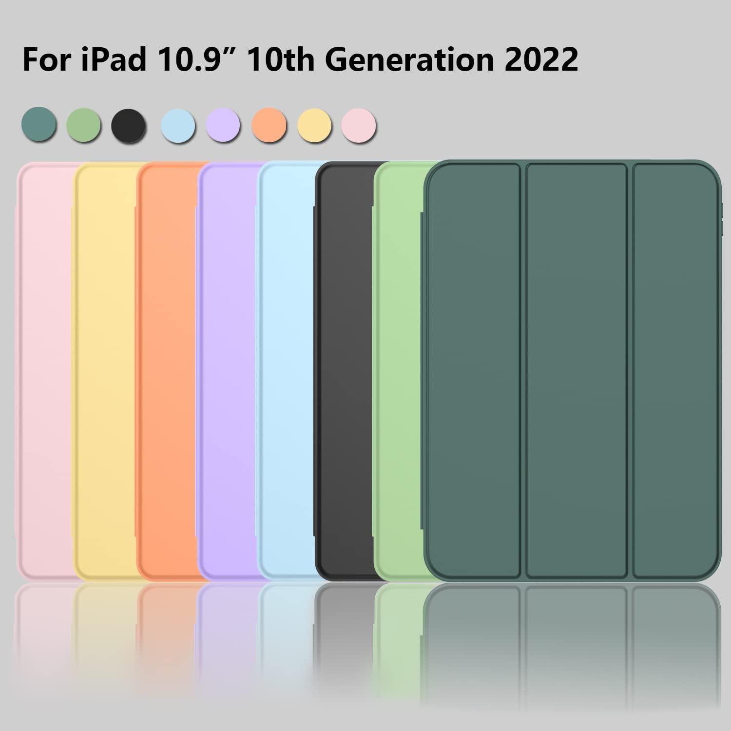 Funda ZryXal para iPad 10.9" 10ª Gen 2022 con Soporte Lápiz