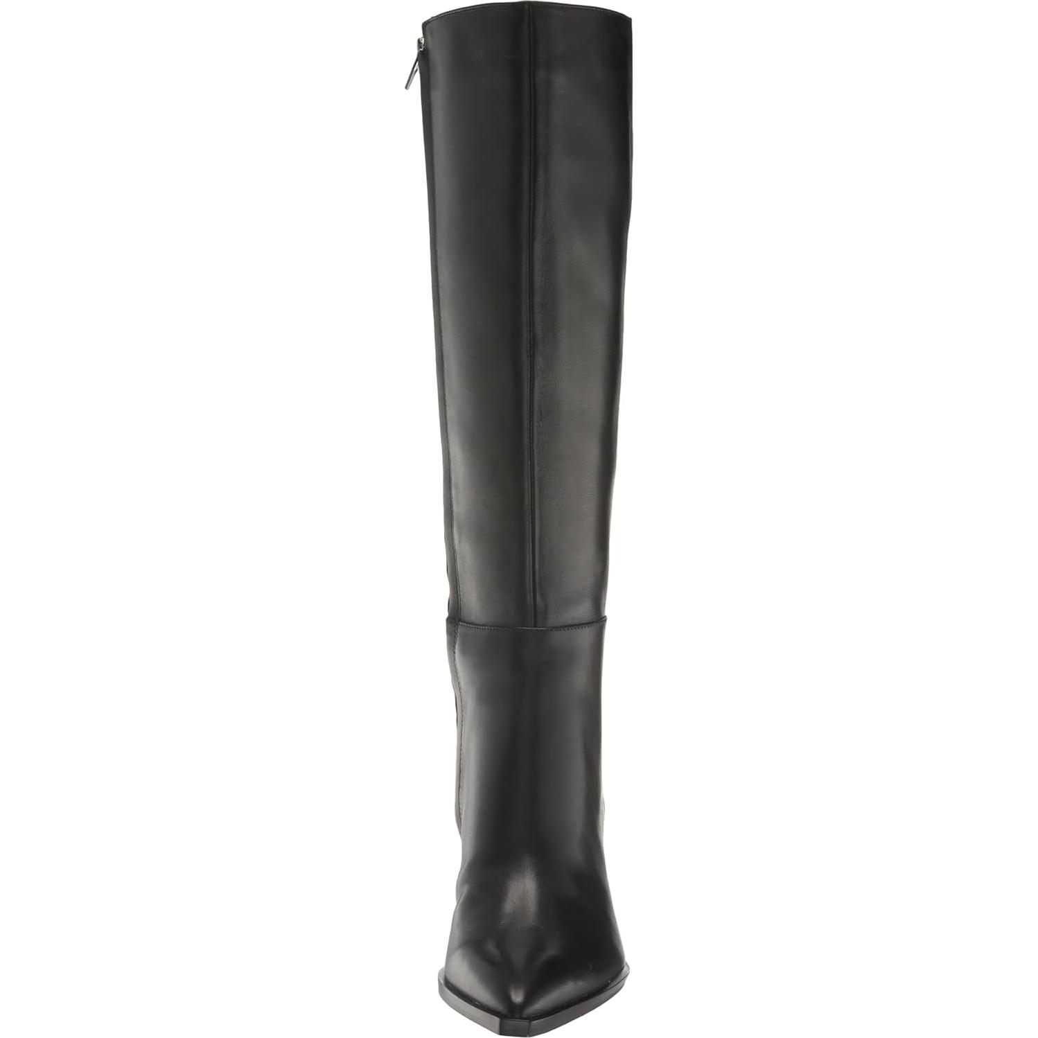 Bota Alta Puntiaguda Dolce Vita AUGGIE Cuero Negro 38.5