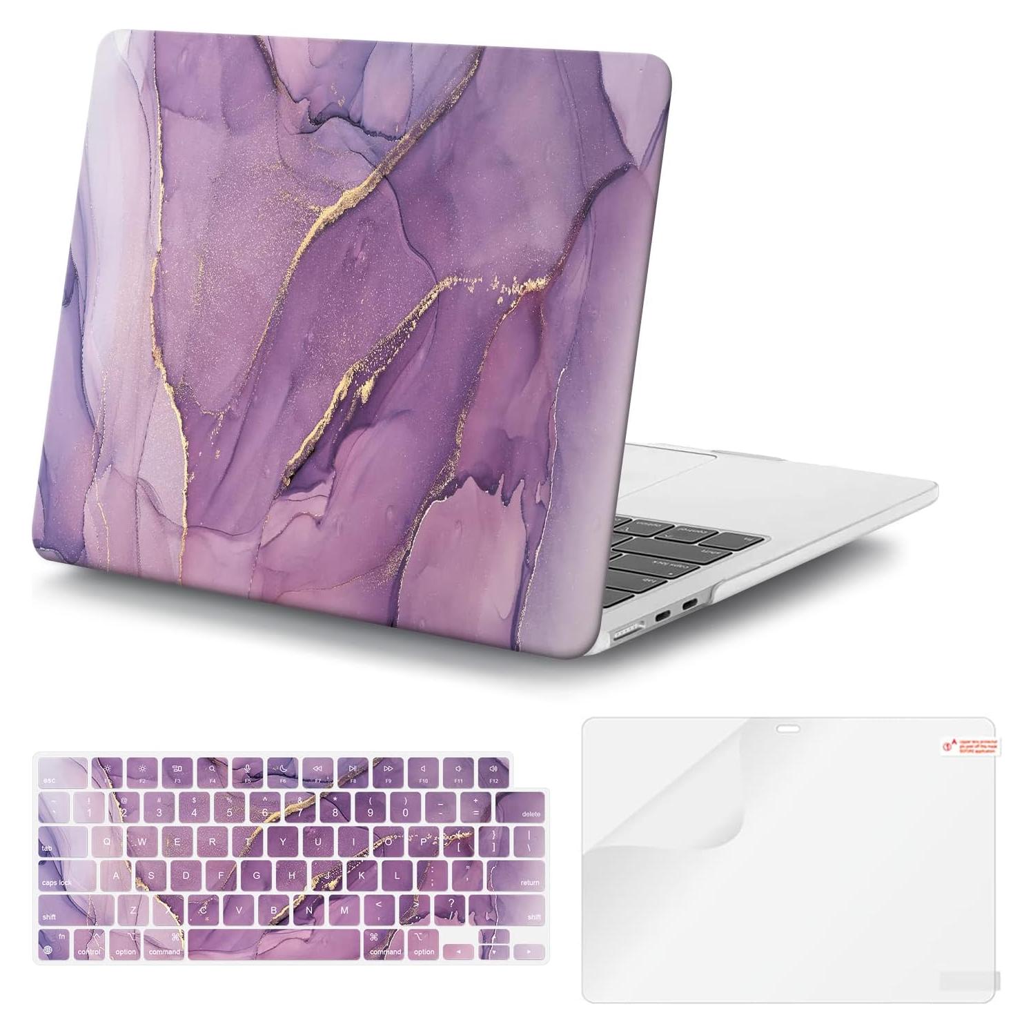 Funda iCasso para MacBook Air 13.6 M2 2022 con Protector