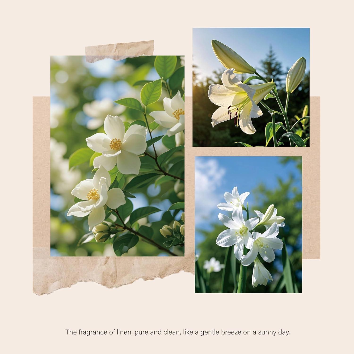 Difusor Aromático Saussavita 210ml Flor Blanca 120 Días