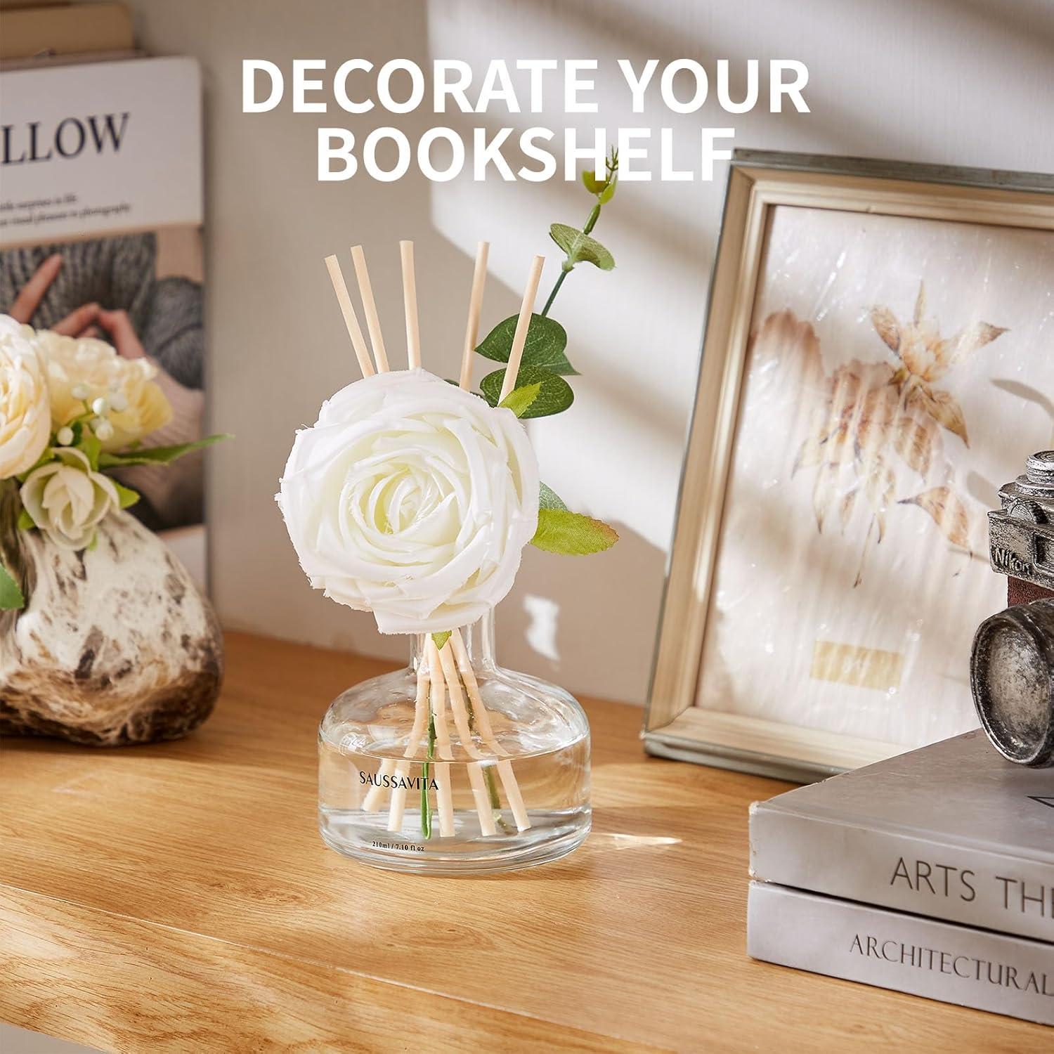 Difusor Aromático Saussavita 210ml Flor Blanca 120 Días