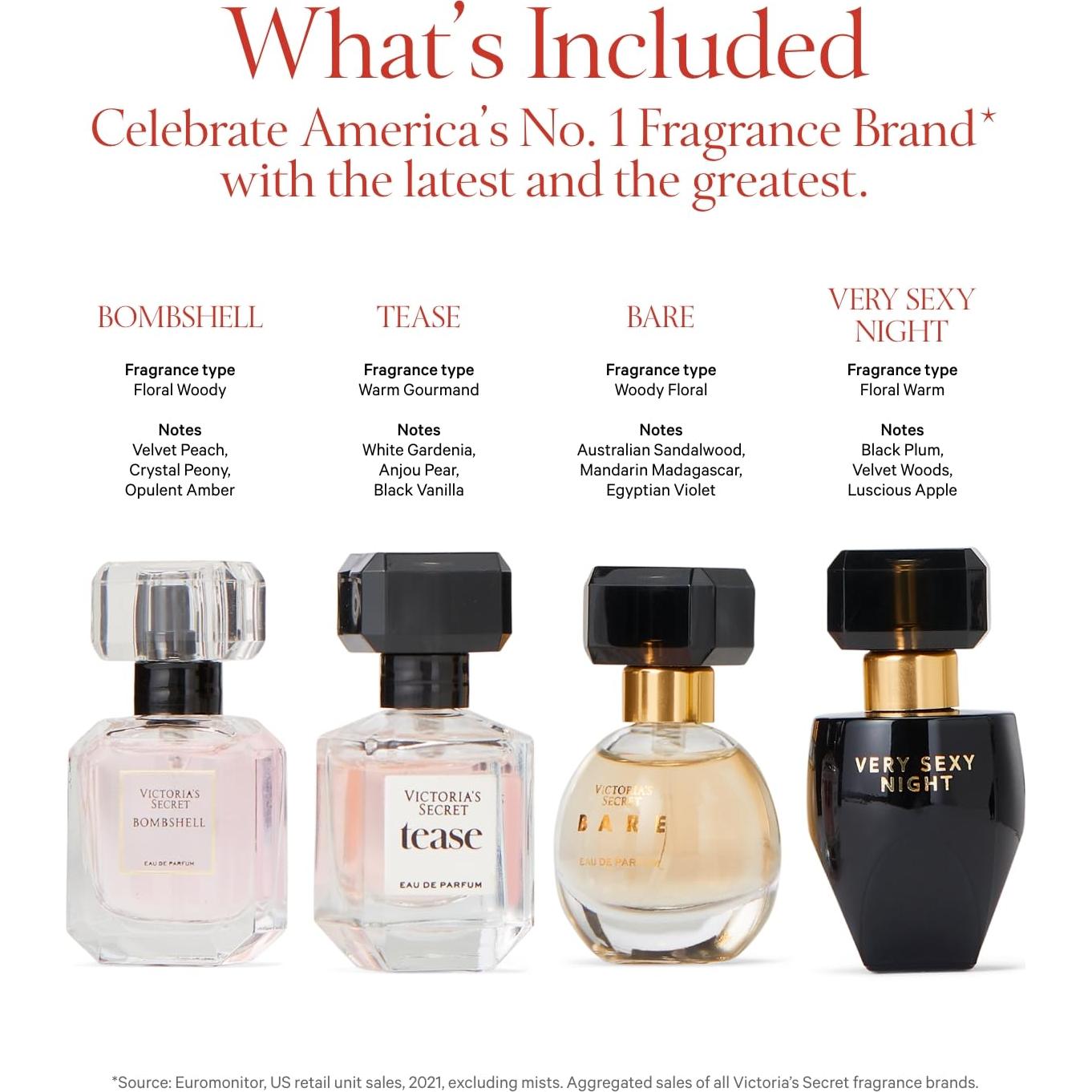 Set de Fragancias Victoria's Secret 6 Piezas 7 ml Viaje