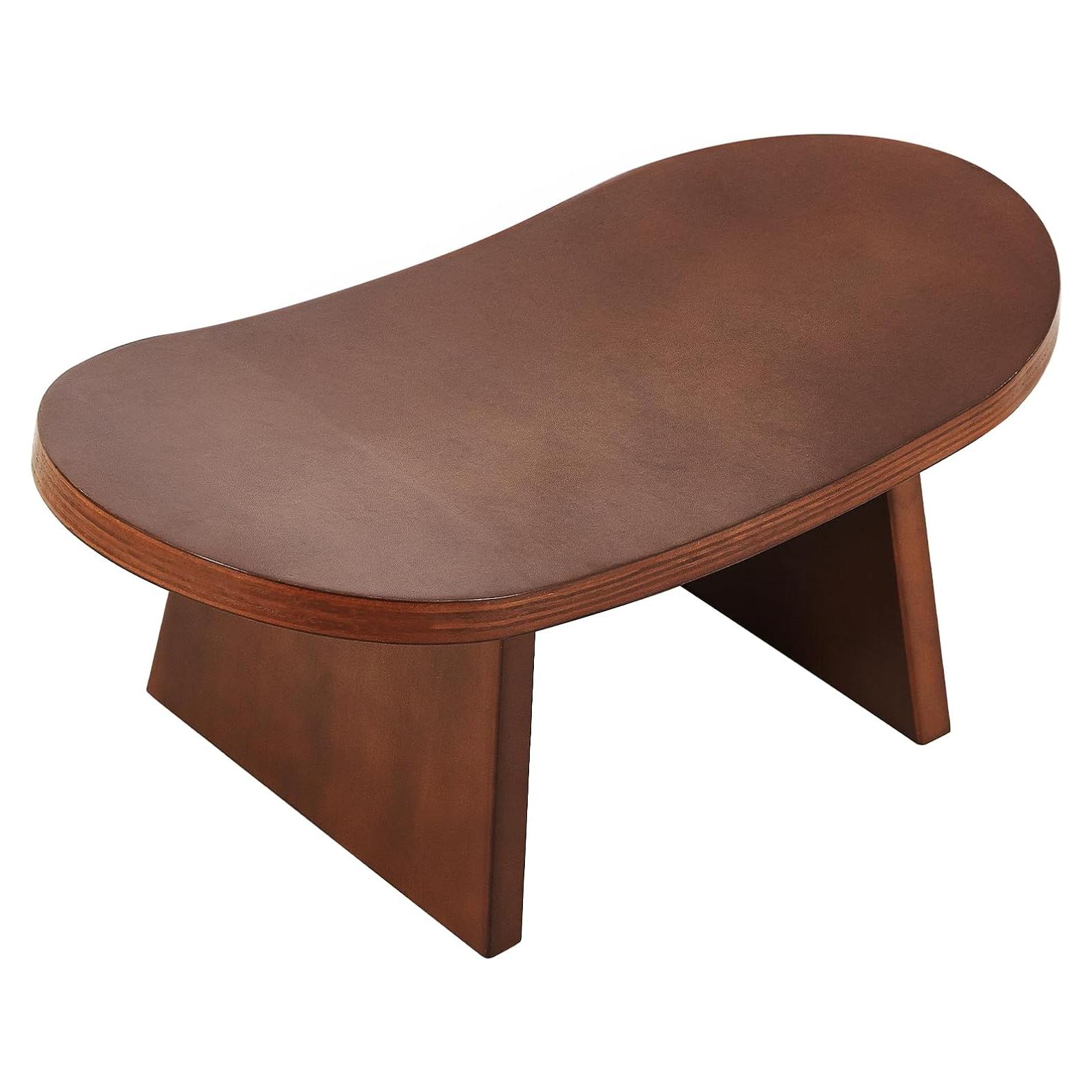 Banco de Meditación Ecoaterui de Madera Ergonómico 21x42 cm