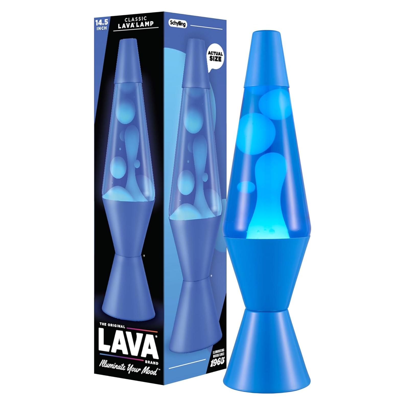 Lámpara de Movimiento LAVA Original 41.4 cm Azul Cerúleo