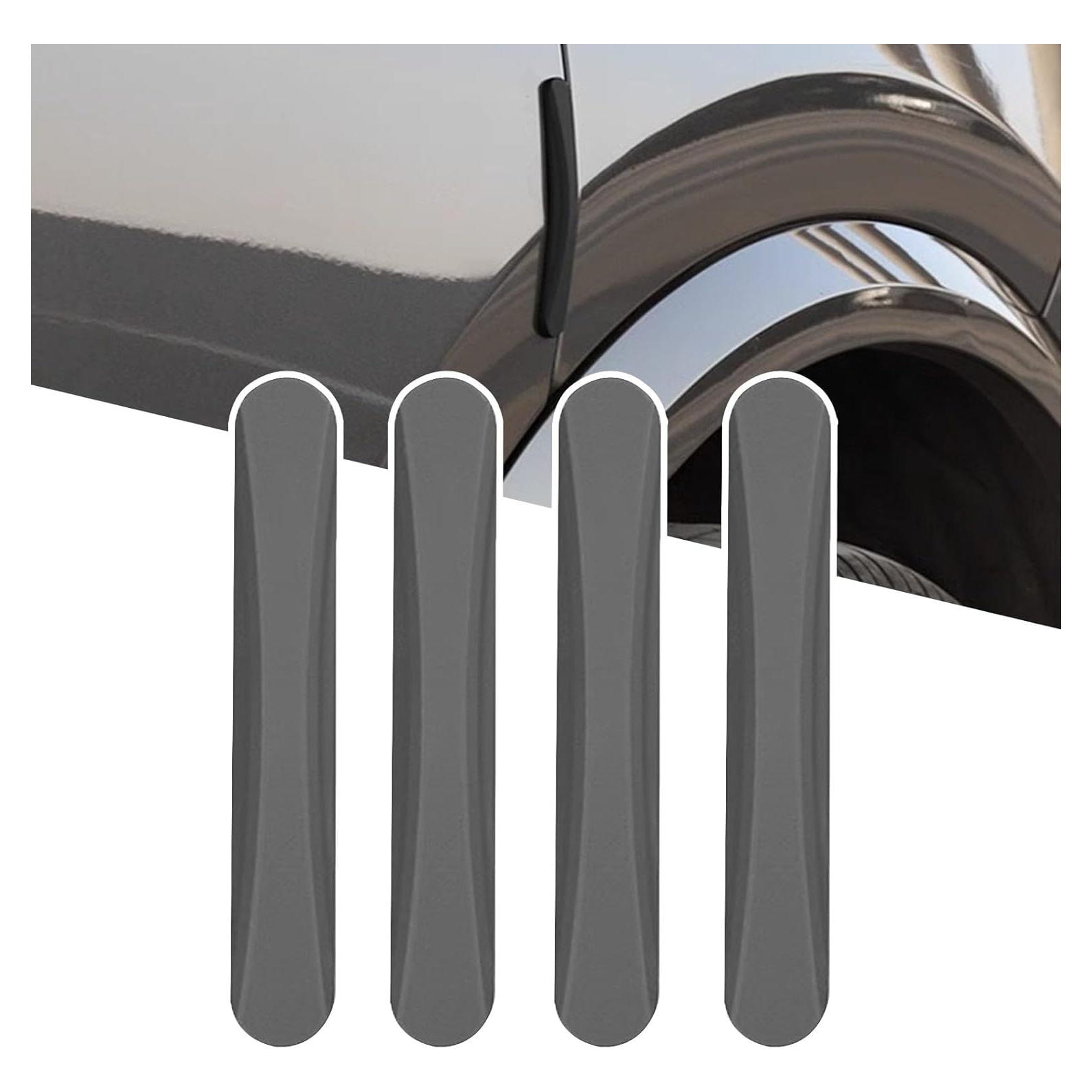 Tira Anticolisión para Puertas de Auto XXXPOWERXXX Gris - Paquete de 4