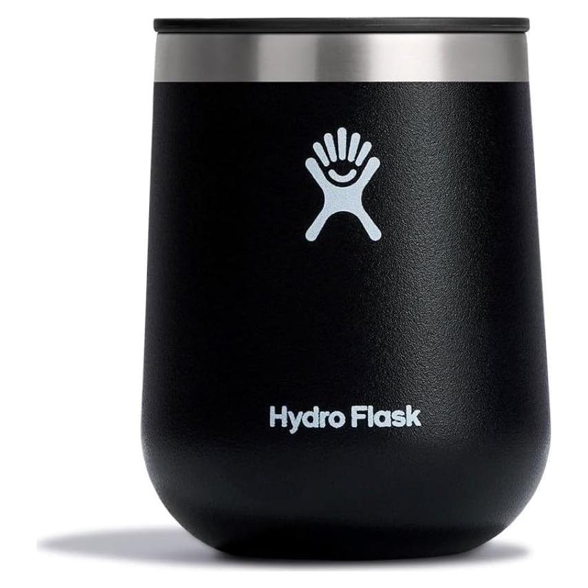 Vaso de Vino Aislado Hydro Flask 296 ml Cerámica Negro