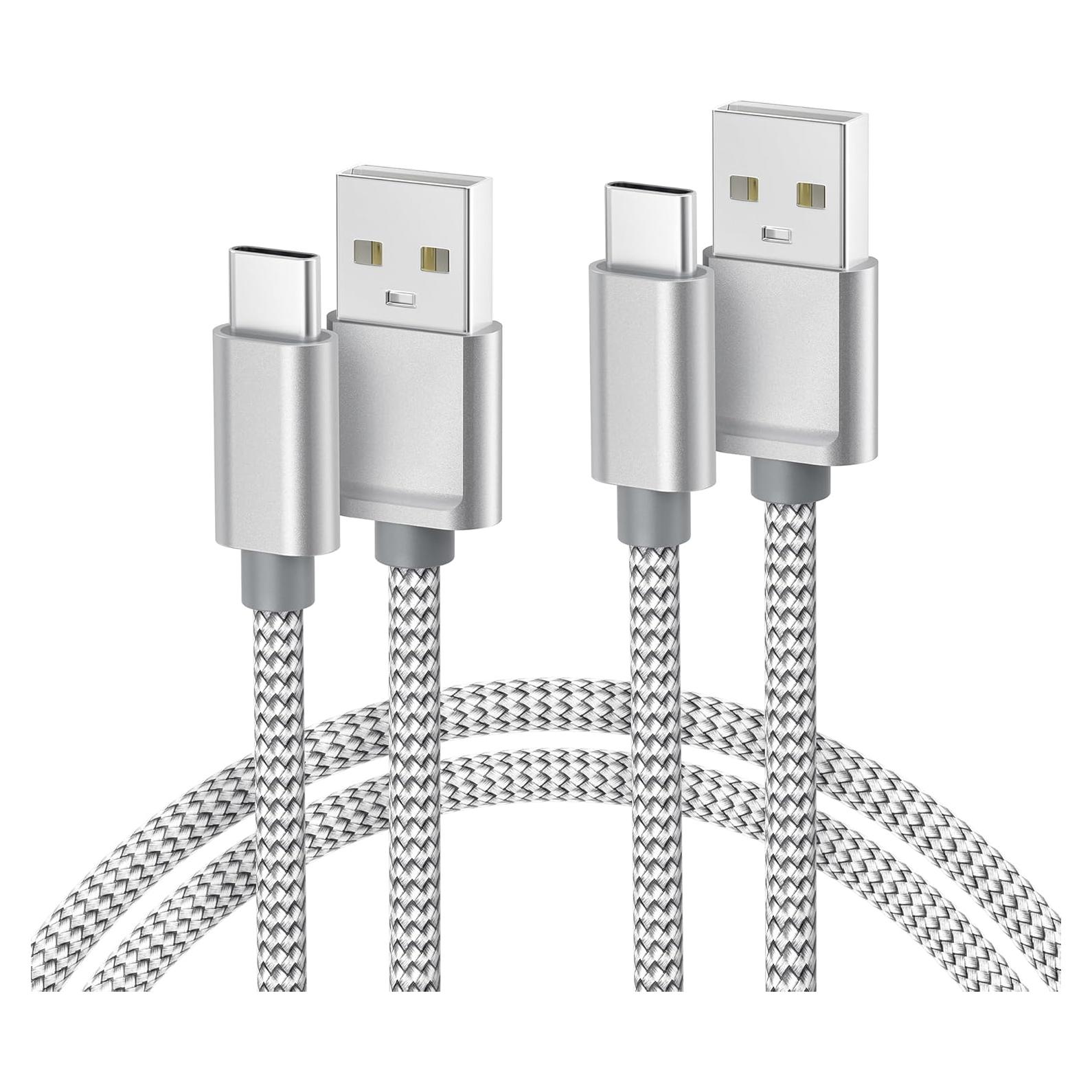 Cargador USB Tipo C Basesailor 6.6FT 2Pack Carga Rápida