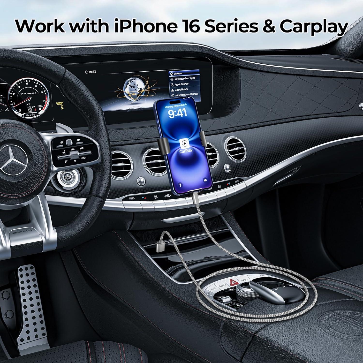 Cargador USB Tipo C Basesailor 6.6FT 2Pack Carga Rápida