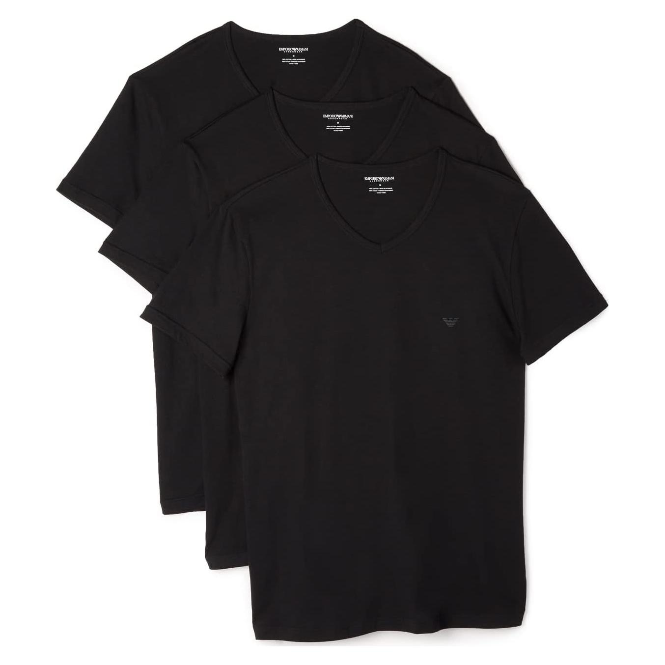 Camisetas interiores Emporio Armani 100% algodón paquete 3