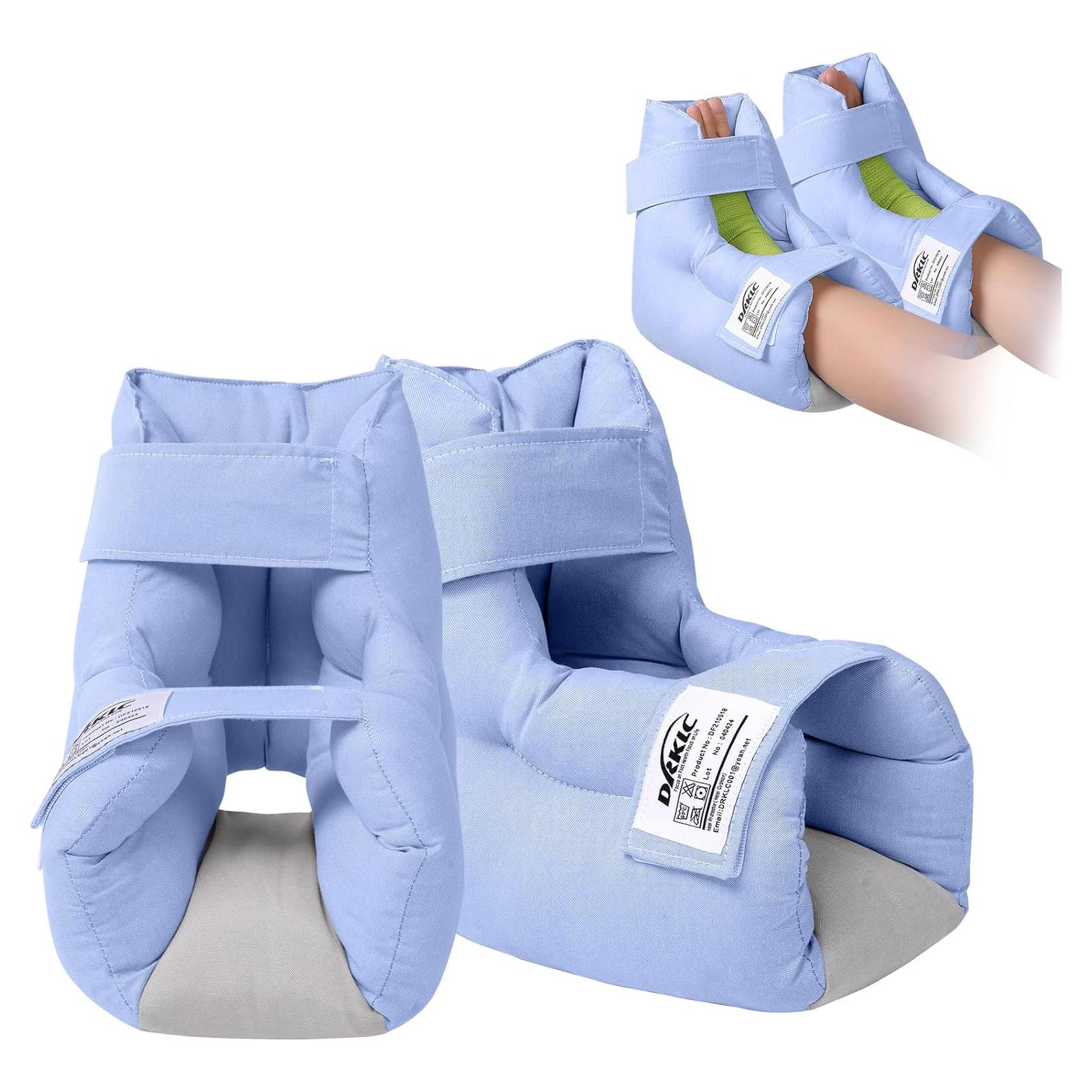 Cojín Protector de Talón DRKLC Ajustable para Llagas