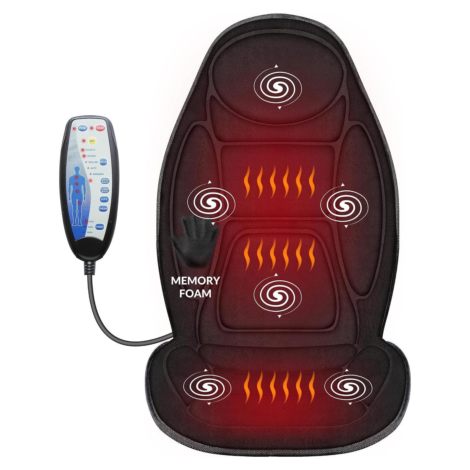 Masajeador de Espalda Snailax SL-262M con Calor y 5 Modos