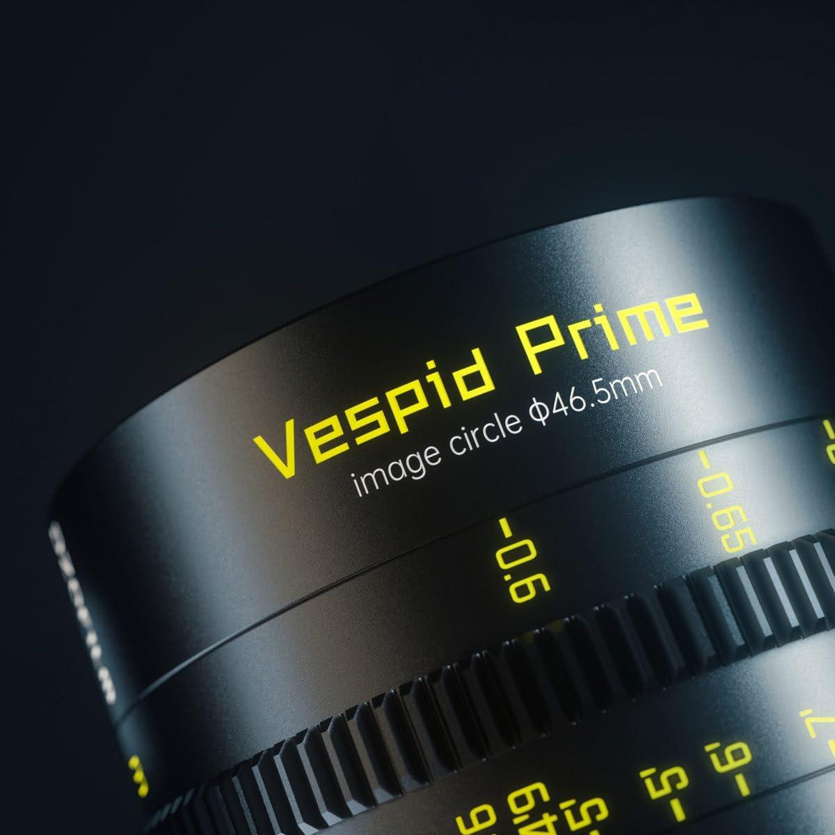 Lente de cine DZOFilm Vespid Prime 25mm T2.1 PL - 1.57 kg