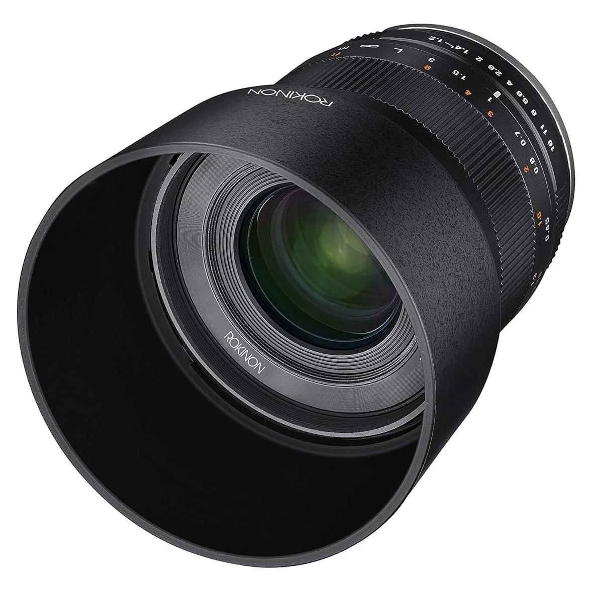 Lente Gran Angular Rokinon 35mm f/1.2 para Sony E APS-C