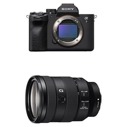 Cámara sin espejo Sony Alpha 7 IV + Lente 24-105mm F4 G OSS