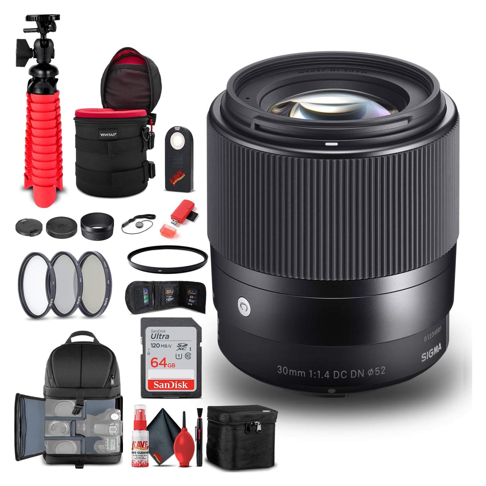 Lente Sigma 35mm f/1.4 DG HSM Art para Canon EF + Accesorios