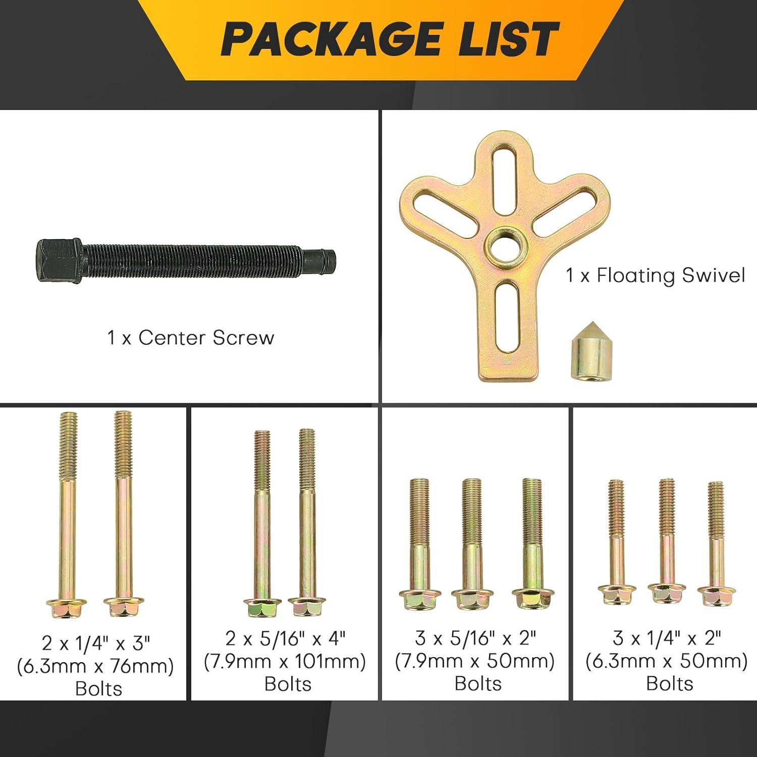 Kit Extractor de Volante de Armónicos Weyleity 13 Piezas