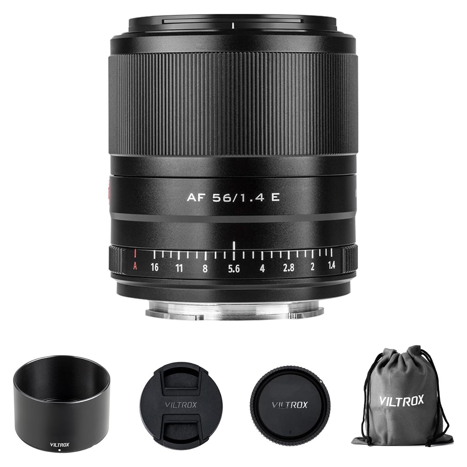 Lente VILTROX 56mm f/1.4 Auto Enfoque para Sony E