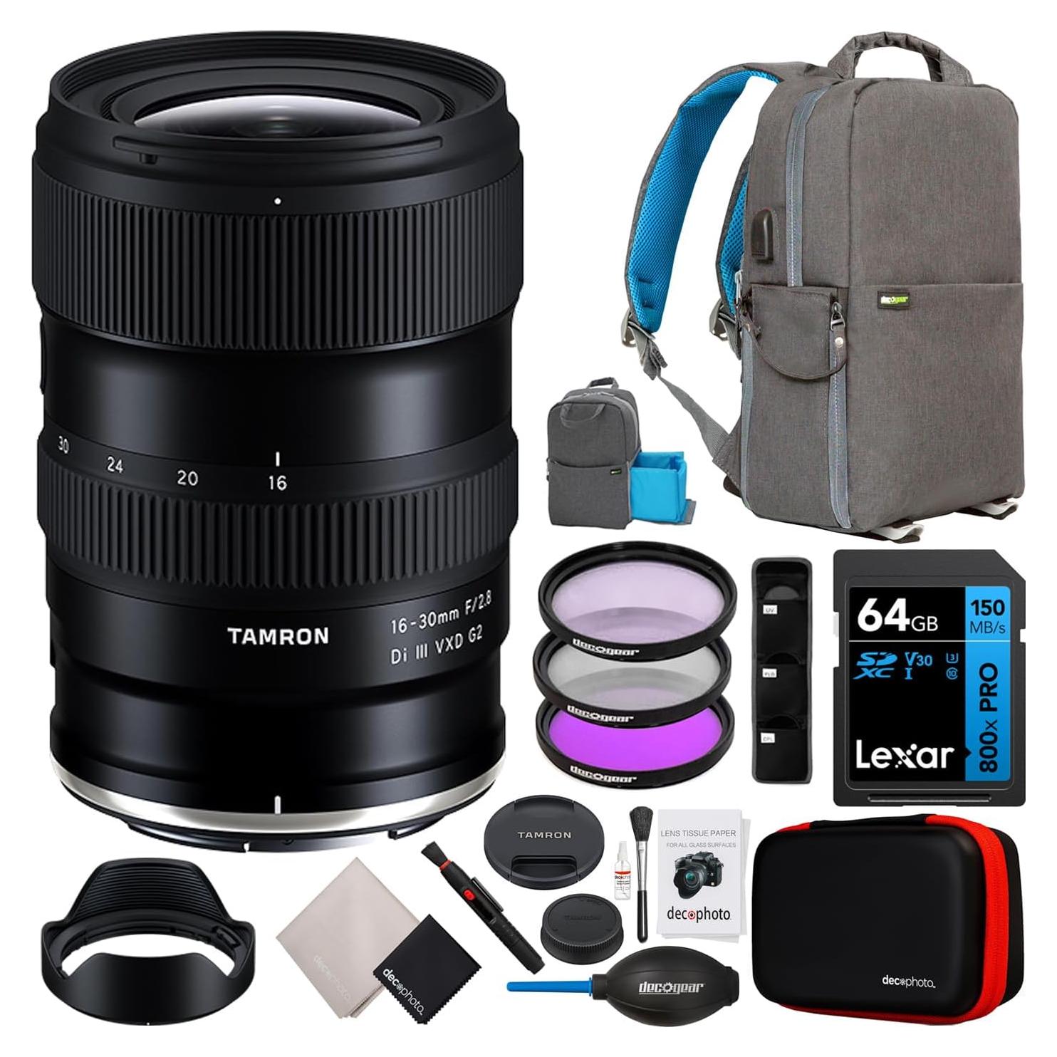 Lente Tamron 16-30mm F2.8 Di III VXD G2 para Sony