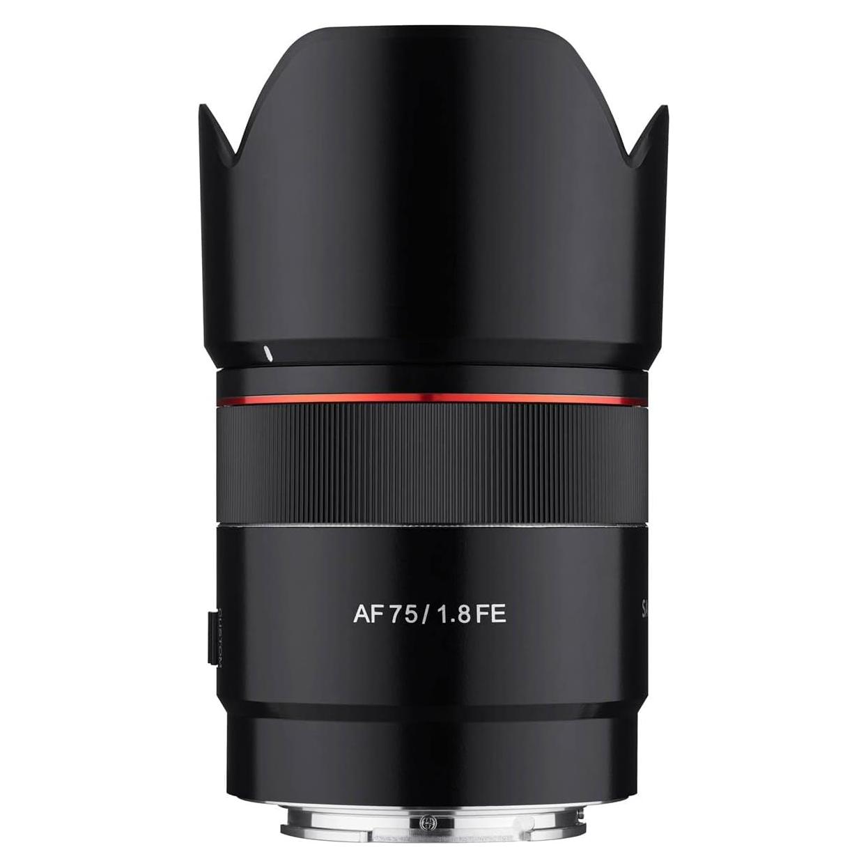 Lente Telefoto Rokinon 75mm F1.8 Autoenfoque para Sony FE