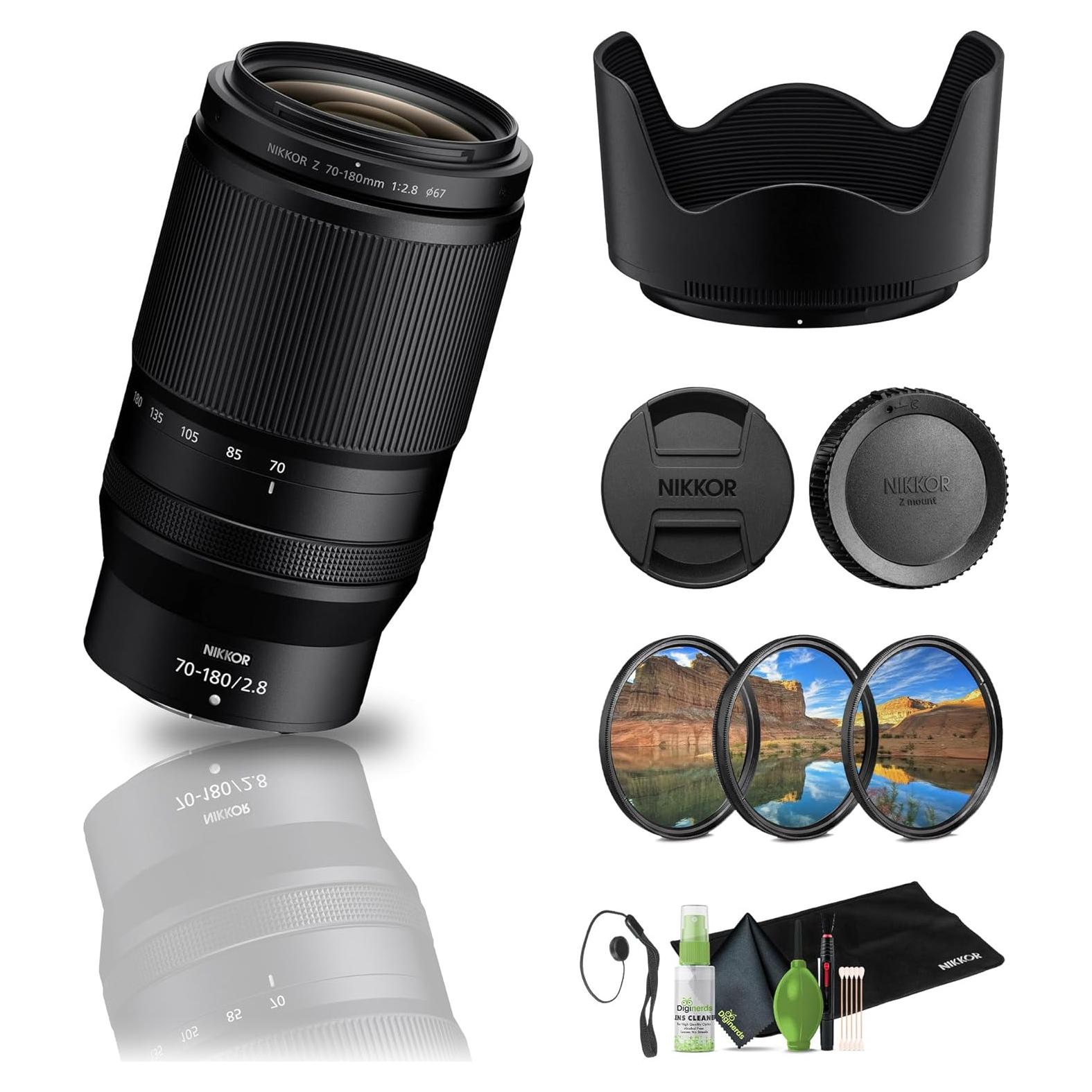 Lente Zoom Nikon NIKKOR Z 70-180mm f/2.8 + Kit de Filtros