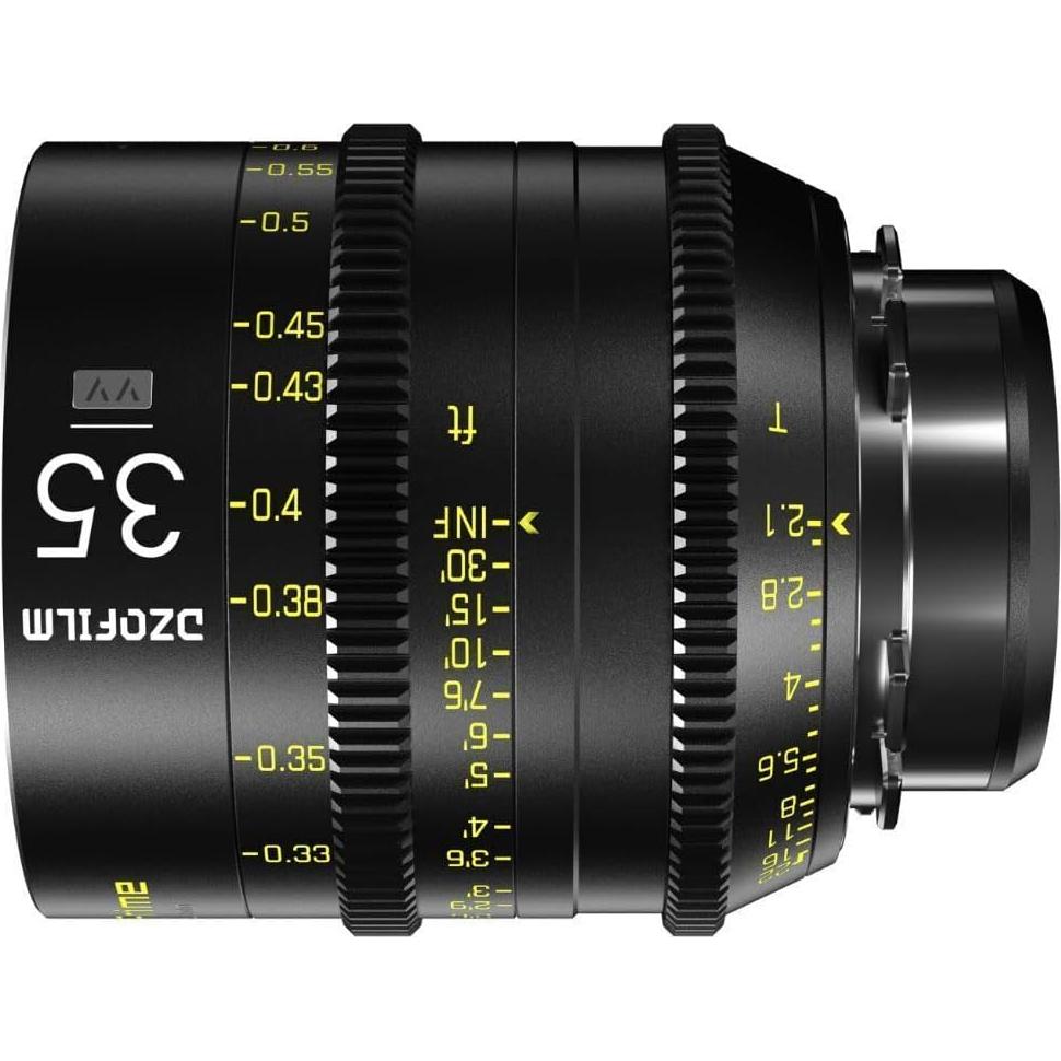 Lente de cine DZOFilm Vespid Prime 35mm T2.1 PL - 1.54 kg