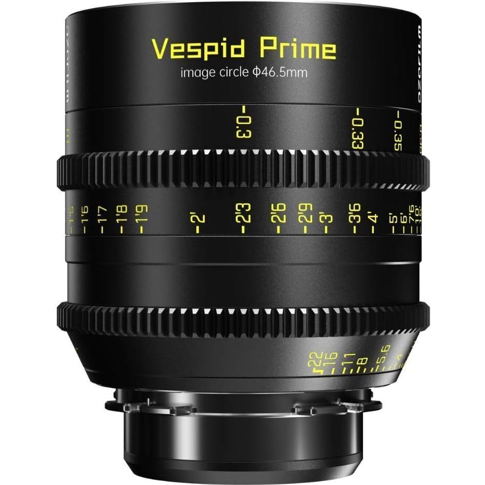 Lente de cine DZOFilm Vespid Prime 35mm T2.1 PL - 1.54 kg