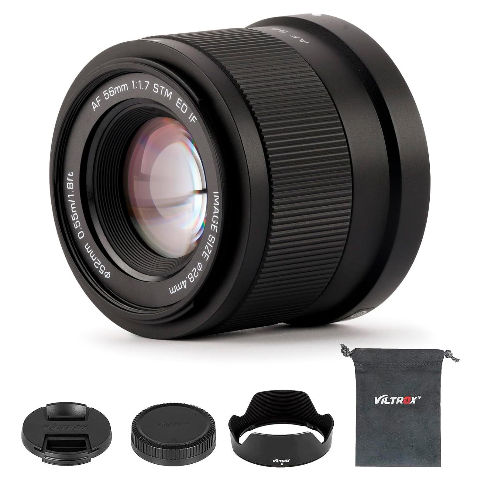 Lente Viltrox 56mm F1.7 Montura Z para Nikon - Enfoque Automático