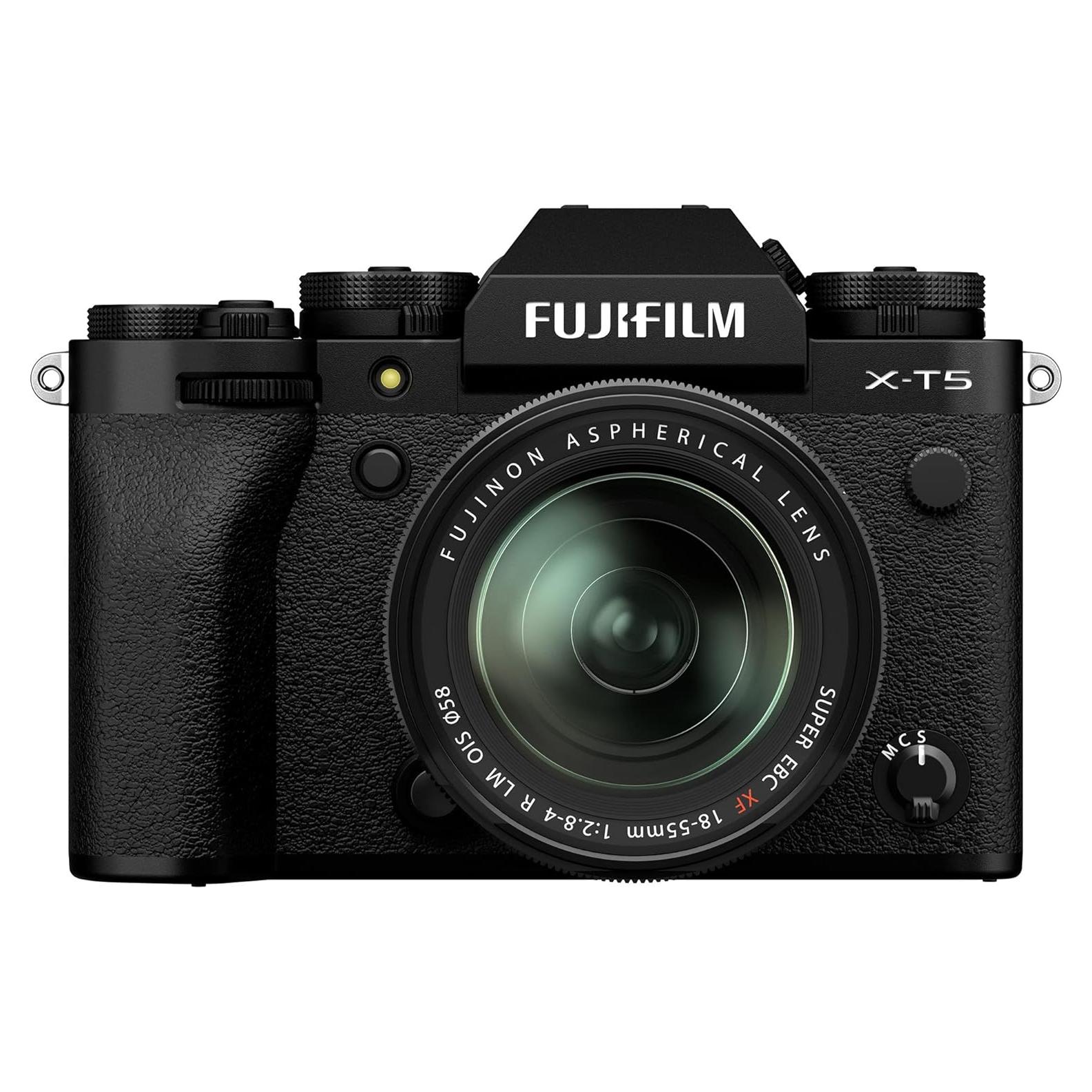 Fujifilm X-T5 Mirrorless Digital Camera XF18-55mm Lens Kit - Black