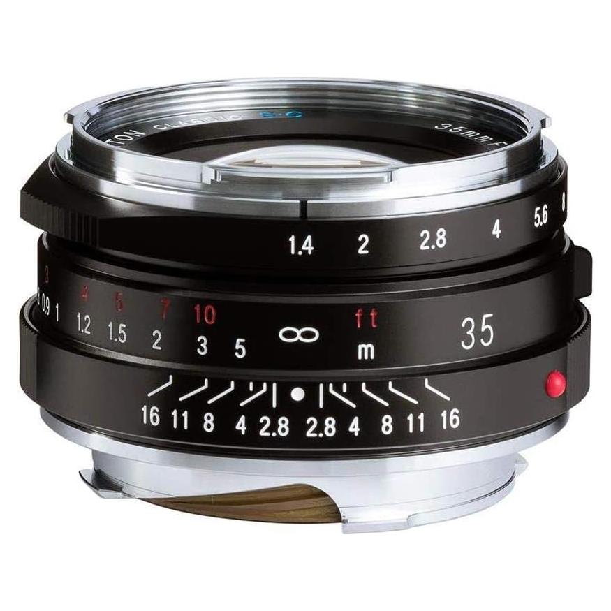 Lente Voigtlander Nokton 35mm f/1.4 II Leica M - Negro