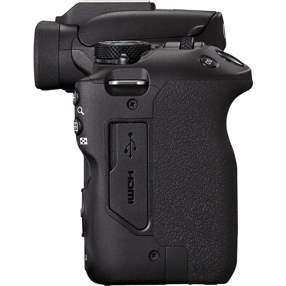 Cámara Sin Espejo Canon EOS R50 con Lente 18-45mm y Video 4K